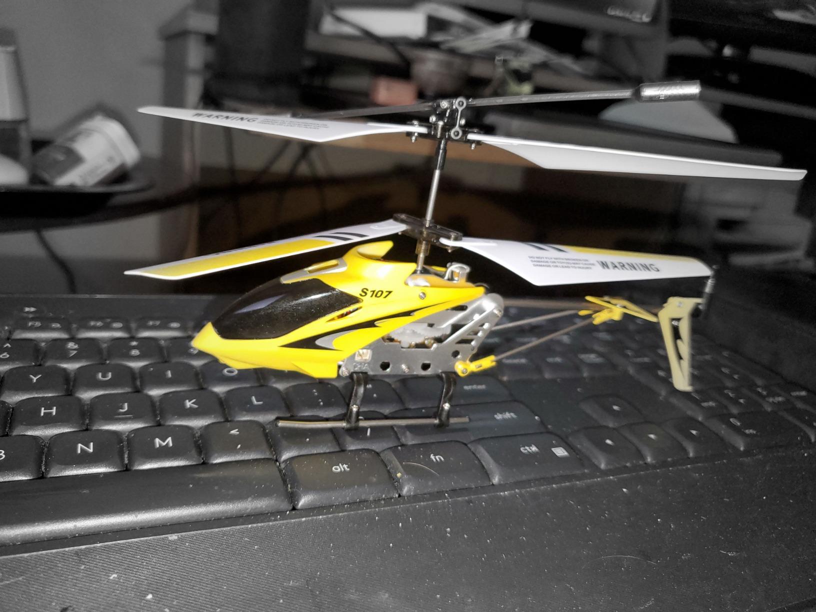 Syma S107/S107G 3 Channel RC Heli with Gyro - Yellow - Customer Photo 1