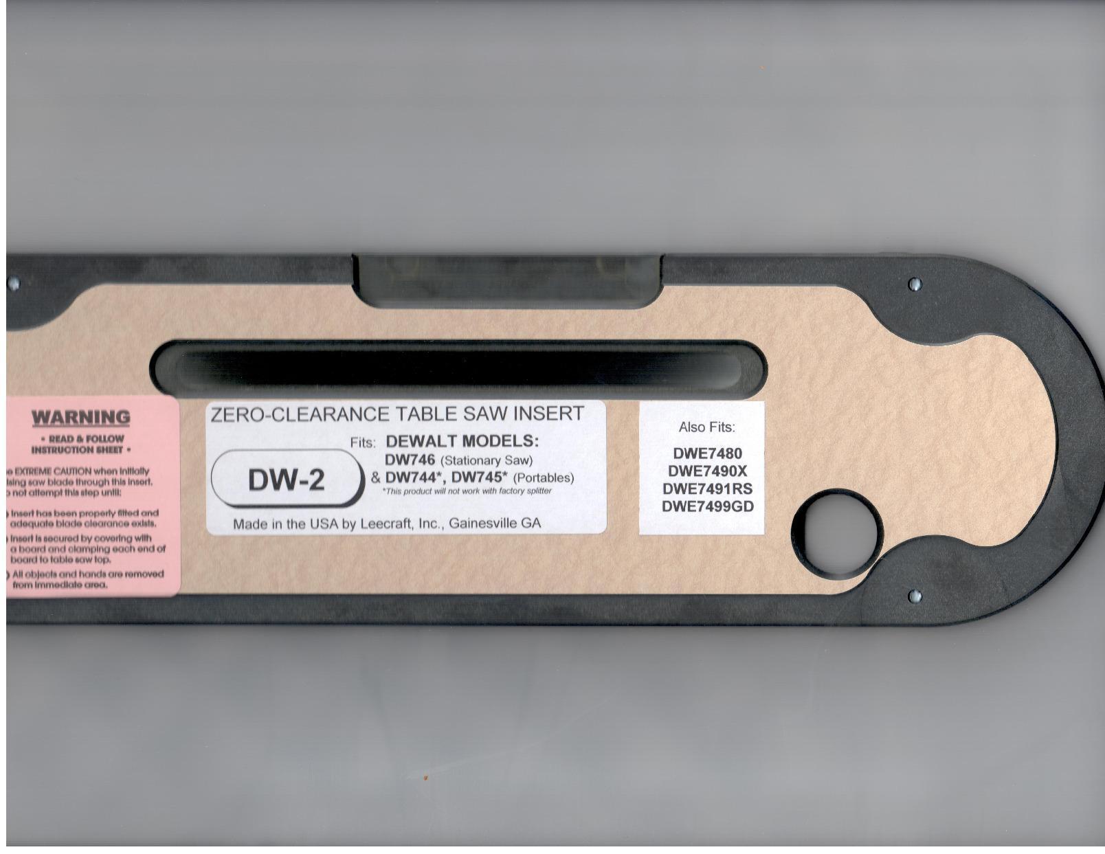 DEWALT 10-Inch Table Saw with Rolling Stand, 32-1/2-Inch Rip Capacity (DWE7491RS) Customer Review DEWALT 10-Inch Table Saw with Rolling Stand, 32-1/2-Inch Rip Capacity (DWE7491RS) - Customer Photo 1