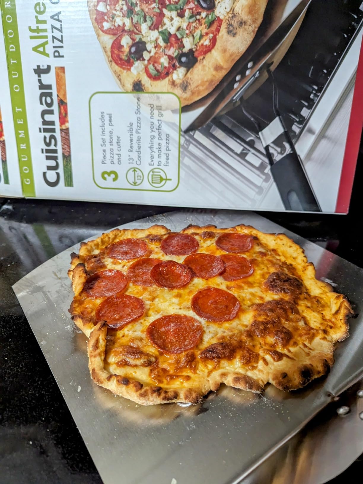 Cuisinart 3 Piece Pizza Grilling Pack, 13 Cuisinart 3 Piece Pizza Grilling Pack, 13