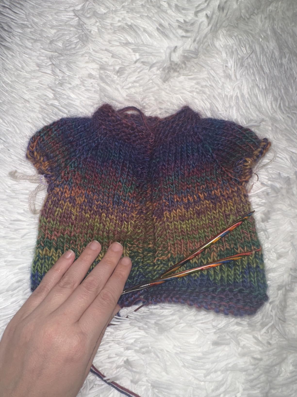 Knit Picks Options Wood Interchangeable Knitting Needle Set - US 4-11 (Sunstruck) - Customer Photo 1