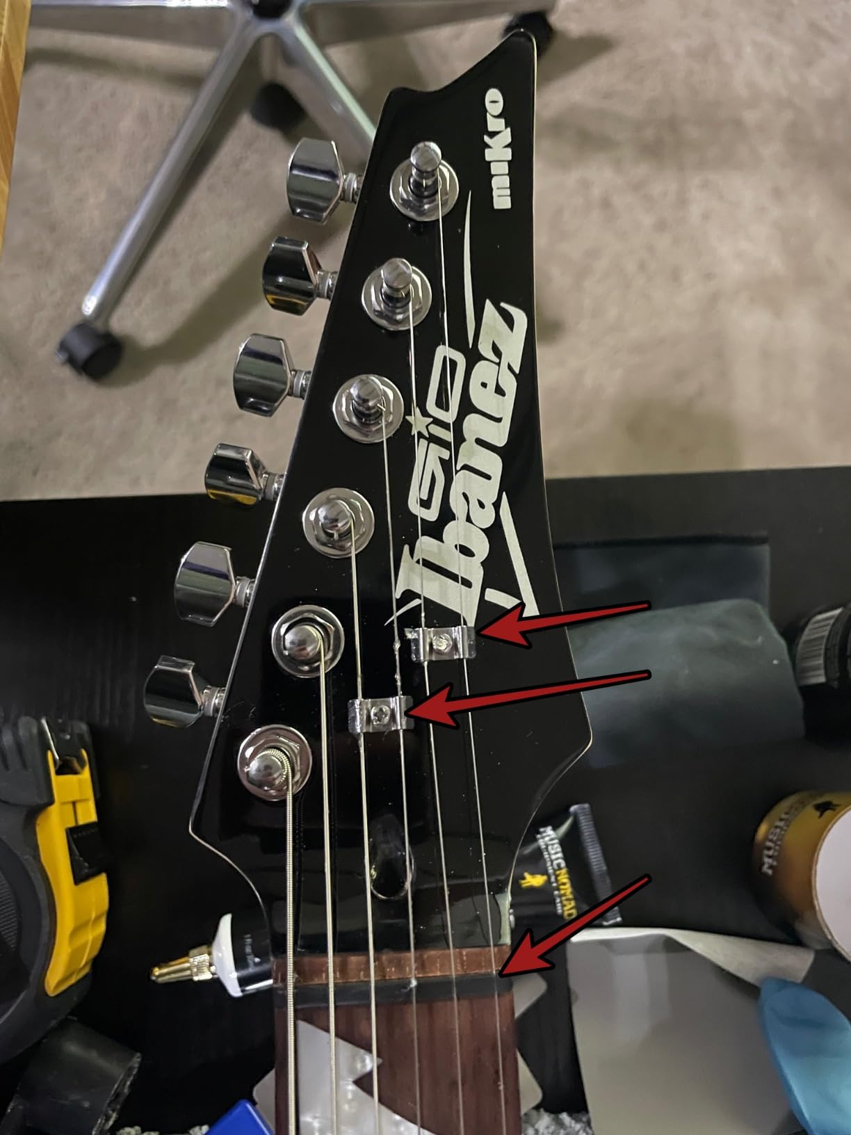 Ibanez RG MiKro GRGM21 - Black - Customer Photo 2