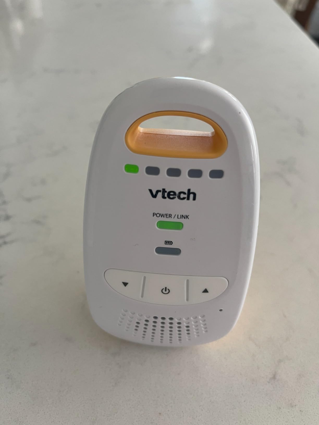 VTech Upgraded Audio Baby Monitor with Rechargeable Battery, Long Range, and Crystal-Clear Sound - Customer Photo 2