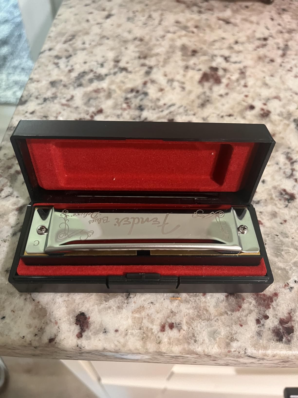 Fender Blues Deluxe Harmonica, Guitar Accessories, Key of C - Customer Photo 1