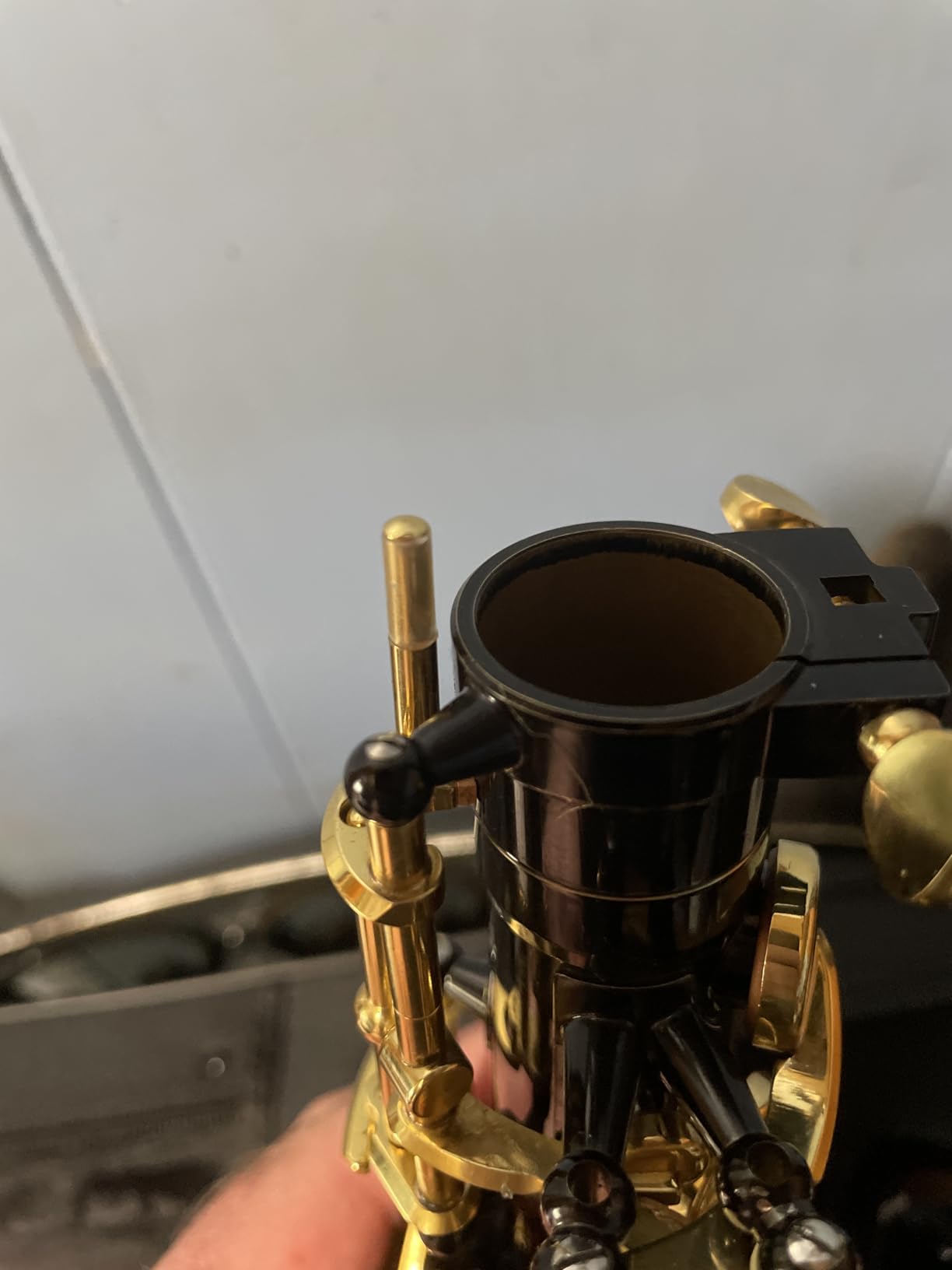 Glory Gold Laquer E Flat Alto Saxophone with 11reeds,8 Pads cushions,case,carekit - Customer Photo 1