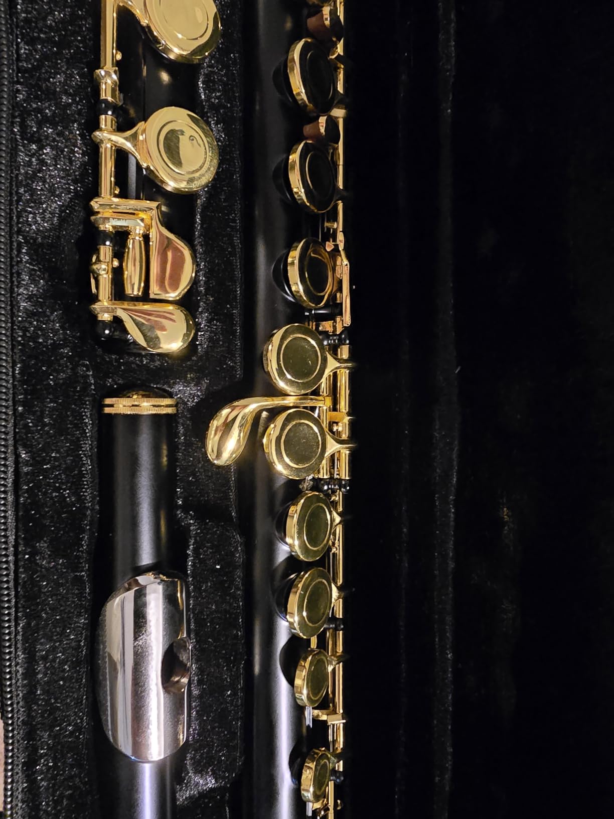Glory Closed Hole C Flute With Case, Tuning Rod, Joint Grease and Cloth, Gloves, Nickel Silver - Customer Photo 1