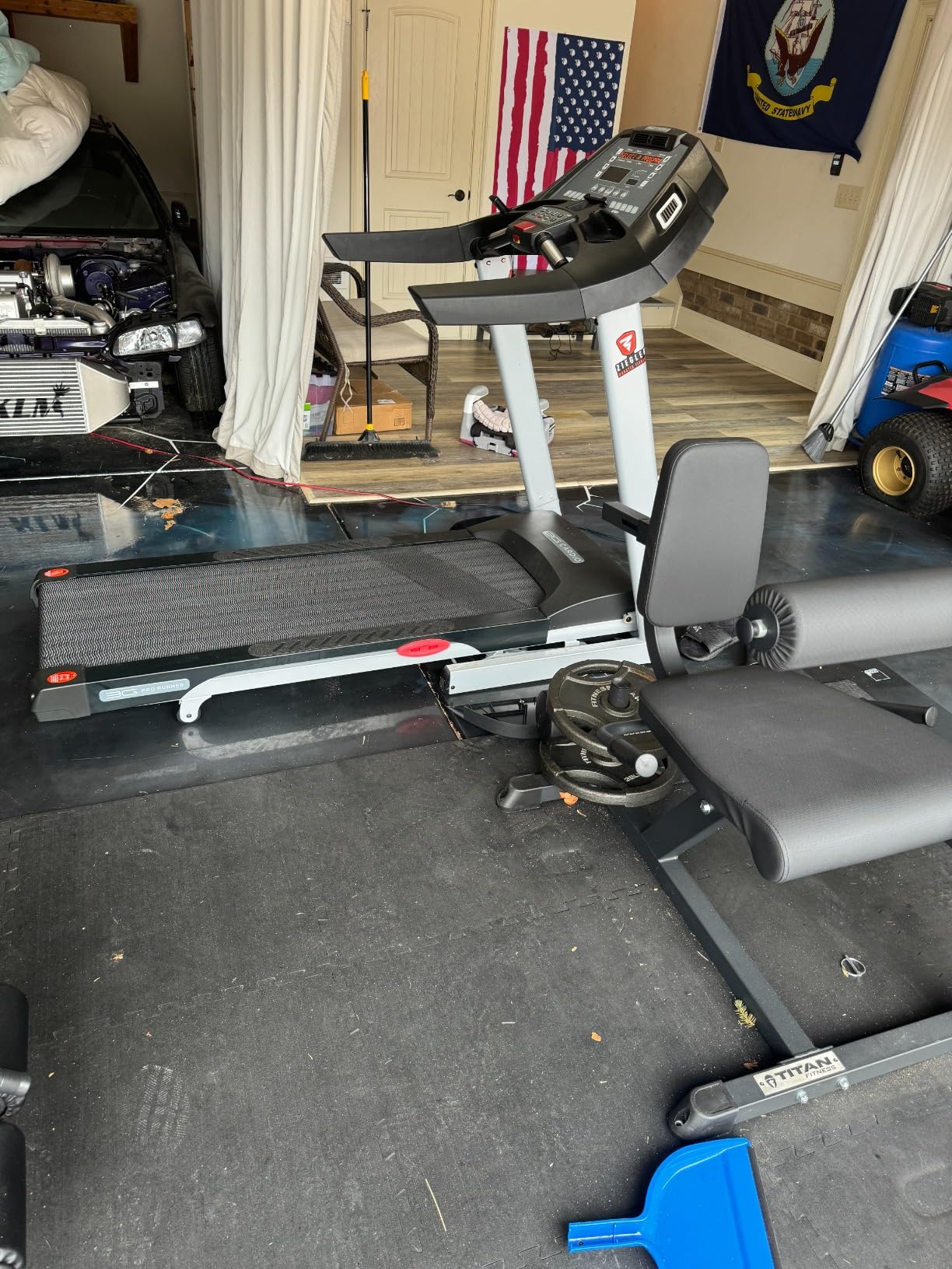 Pro Runner X Treadmill - Heavy Duty Home Construction - FreeSync FTMS Bluetooth Connectivity - Low 6.5