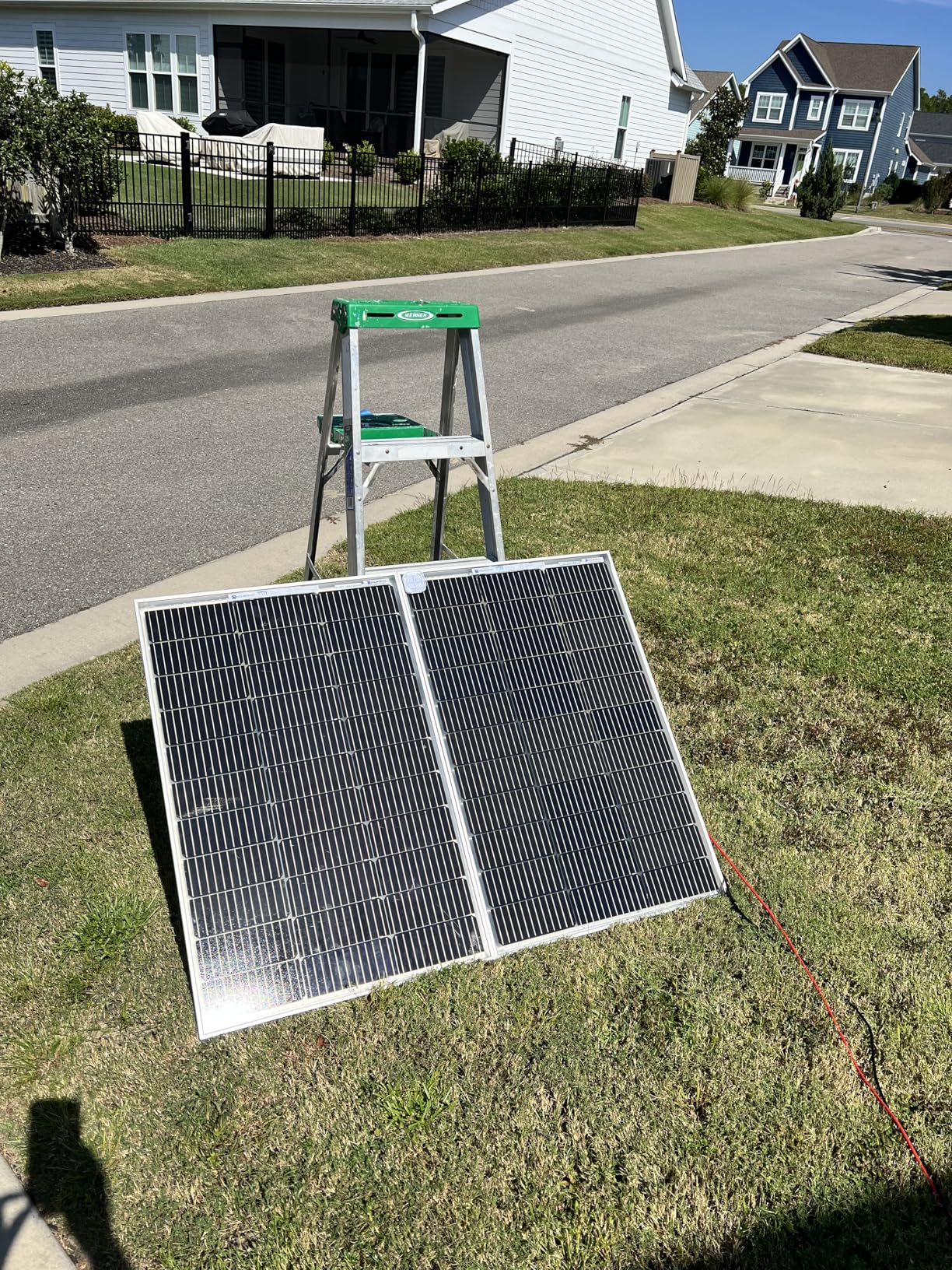 ECO-WORTHY 100 Watt Solar Panel 18 Volt Monocrystalline Solar Panel High Efficiency Module RV Marine Boat Caravan Off Grid - Customer Photo 1