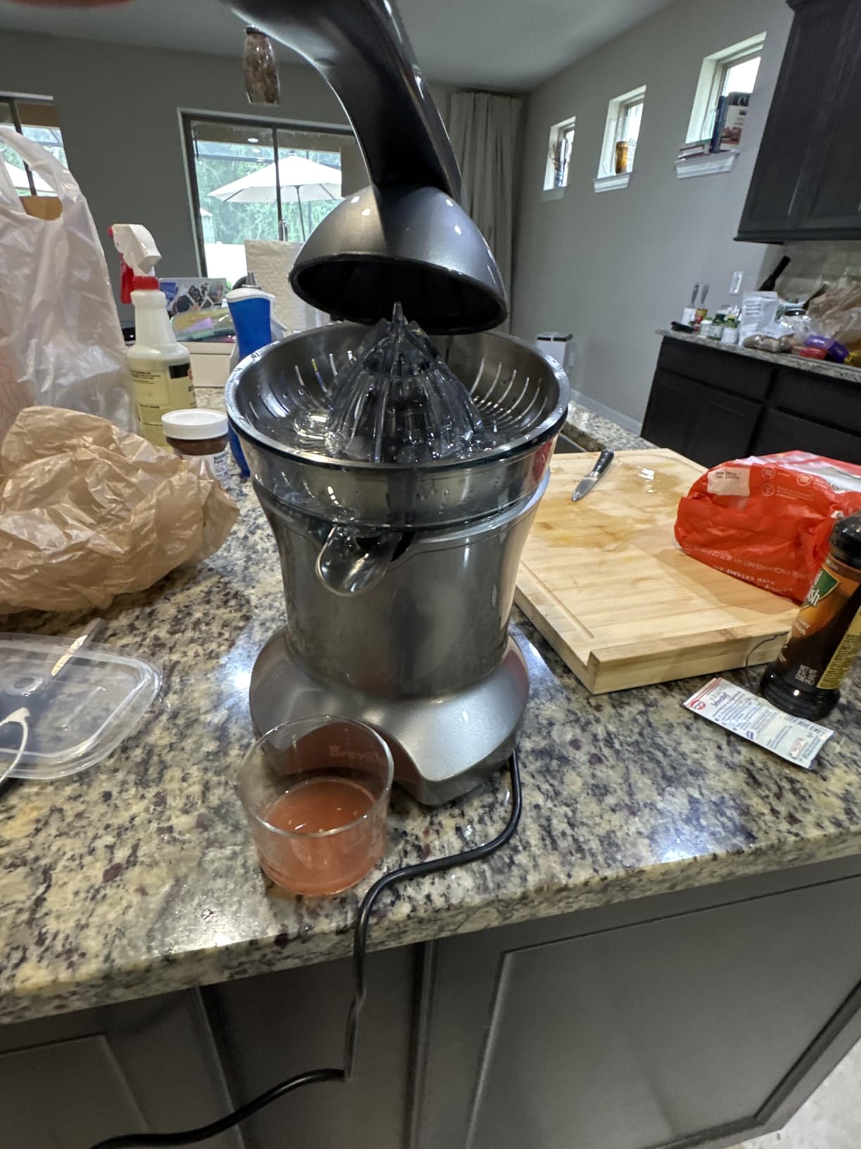 Breville BCP600SIL, Citrus Press Motorized Juicer Machine, Silver - Customer Photo 1