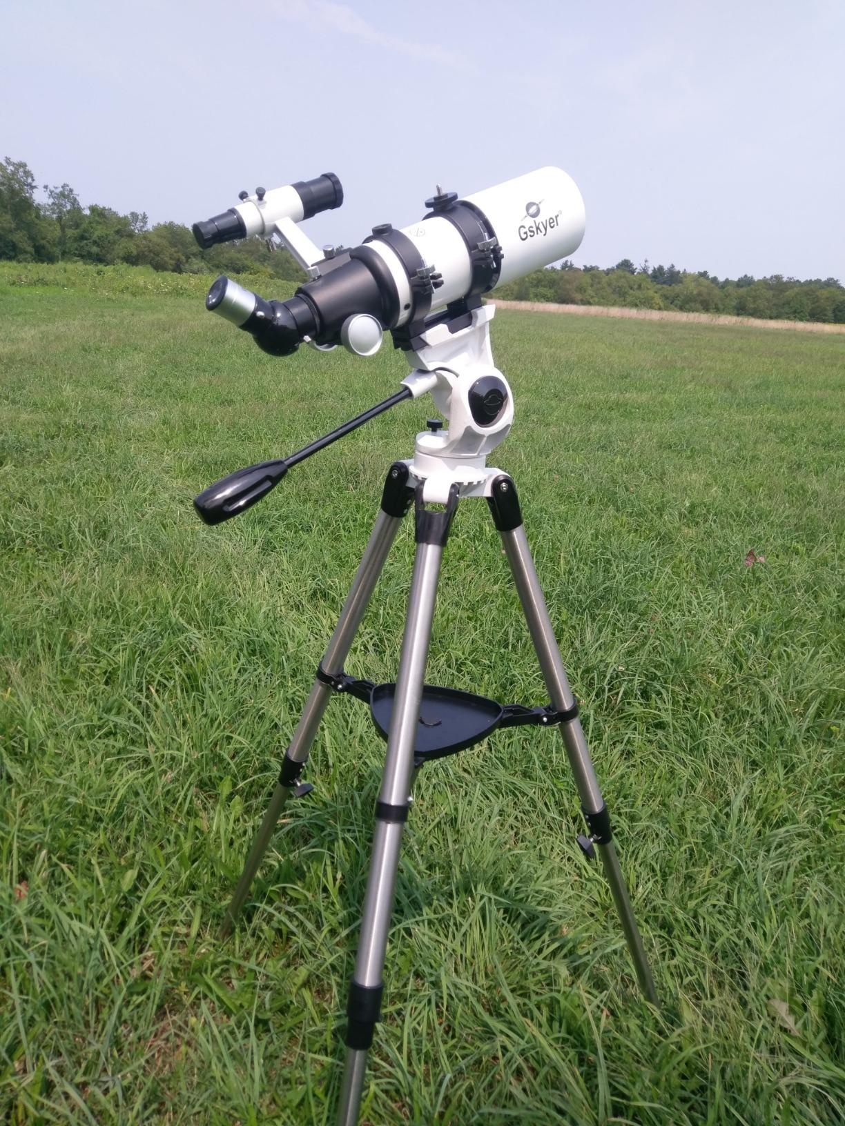 Gskyer Telescope, Telescopes for Adults, 80mm AZ Space Astronomical Refractor Telescope Kids, Adults Astronomy, German Technology Scope - Customer Photo 1