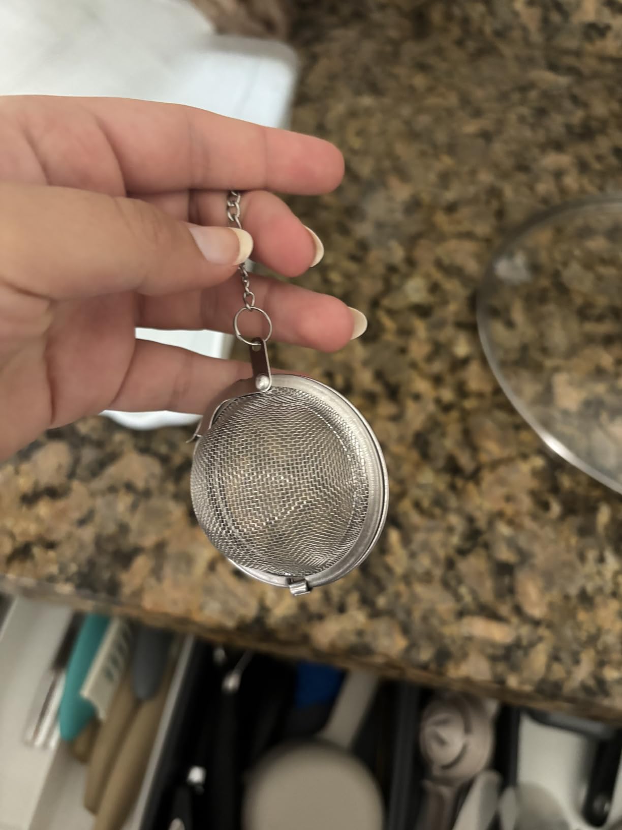 Fu Store 2pcs Stainless Steel Mesh Tea Ball 2.1 Inch Tea Strainers Teas Infuser Strainer Filters for Teas - Customer Photo 1