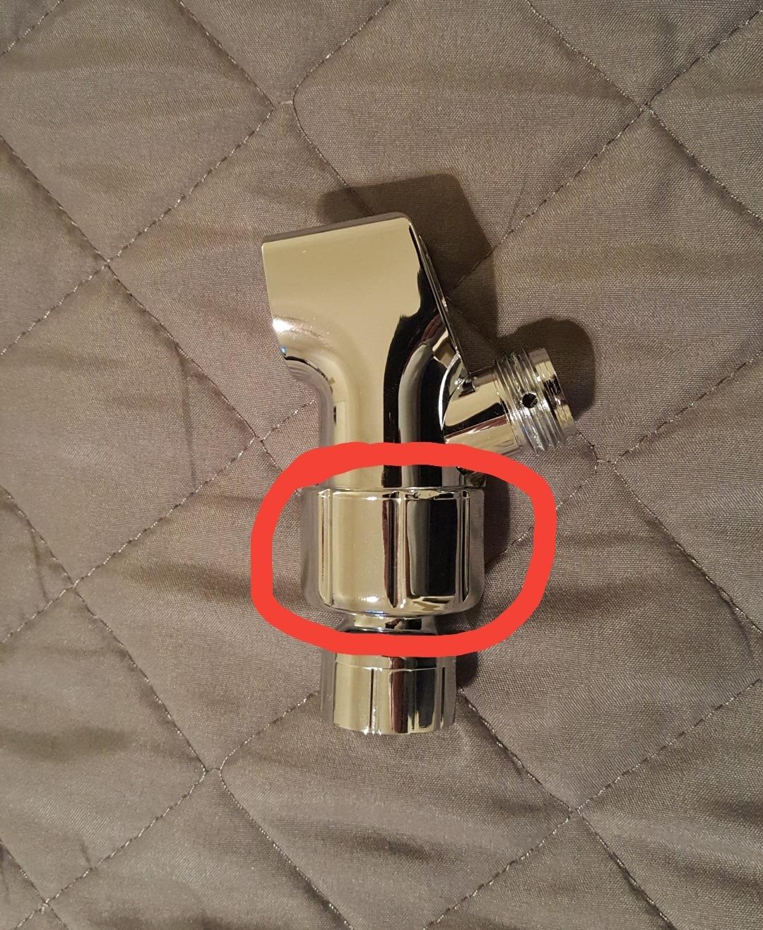High Pressure Handheld Shower Head with Powerful Shower Spray against Low Pressure Water Supply Pipeline, Multi-functions, w/ 79'' Hose, Bracket, Chrome Finish - Customer Photo 1
