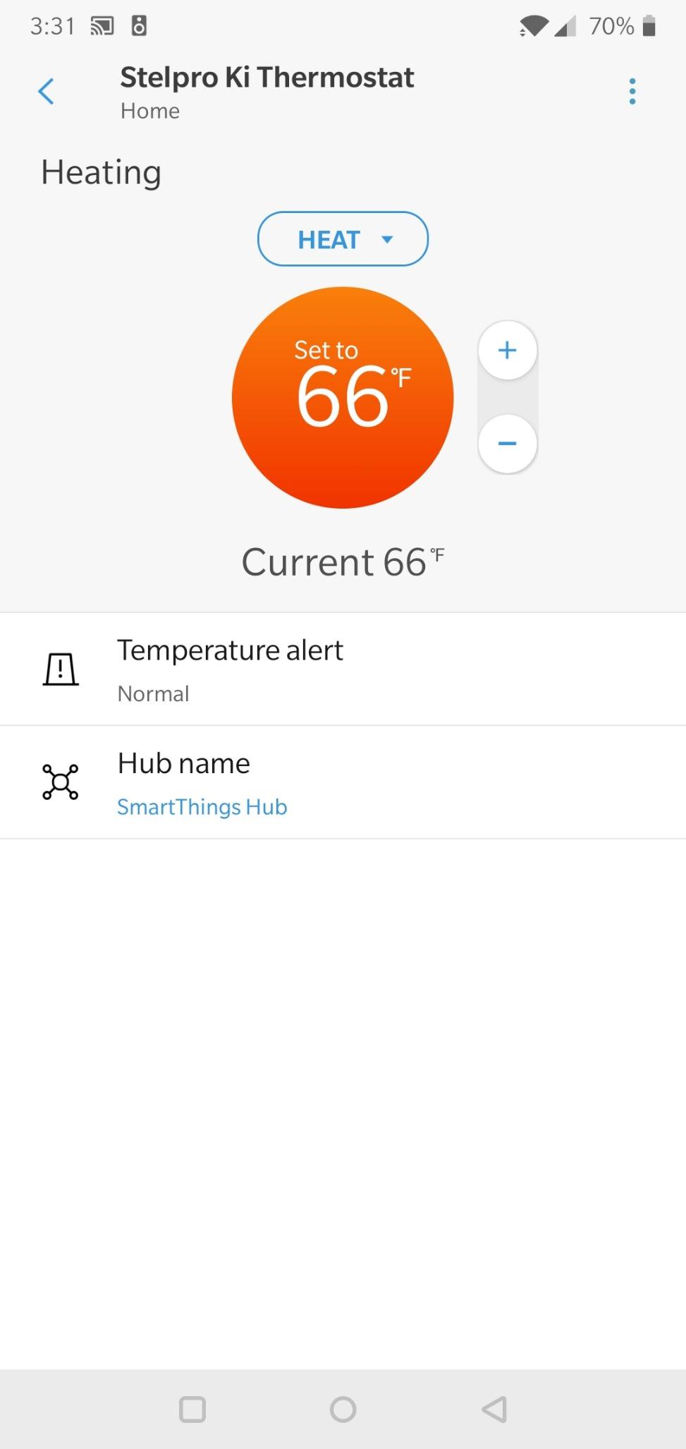 Stelpro STZW402WB+ Z-Wave Plus Thermostat (White) for Electric Baseboards and Convectors - Customer Photo 1