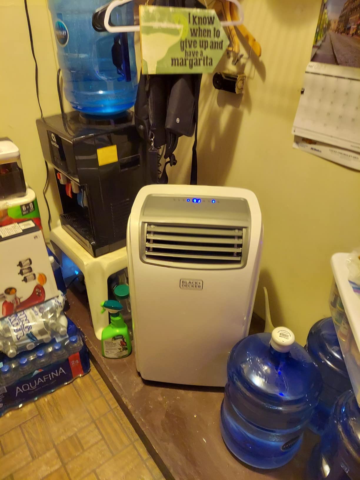 BLACK+DECKER Smart Portable Air Conditioner with Heat, 14,000 BTU (10,200 BTU SACC) Cooling, 12,000 BTU Heating for Rooms up to 700 Sq. Ft., Follow Me Remote, BPACT14HWT, White - Customer Photo 2