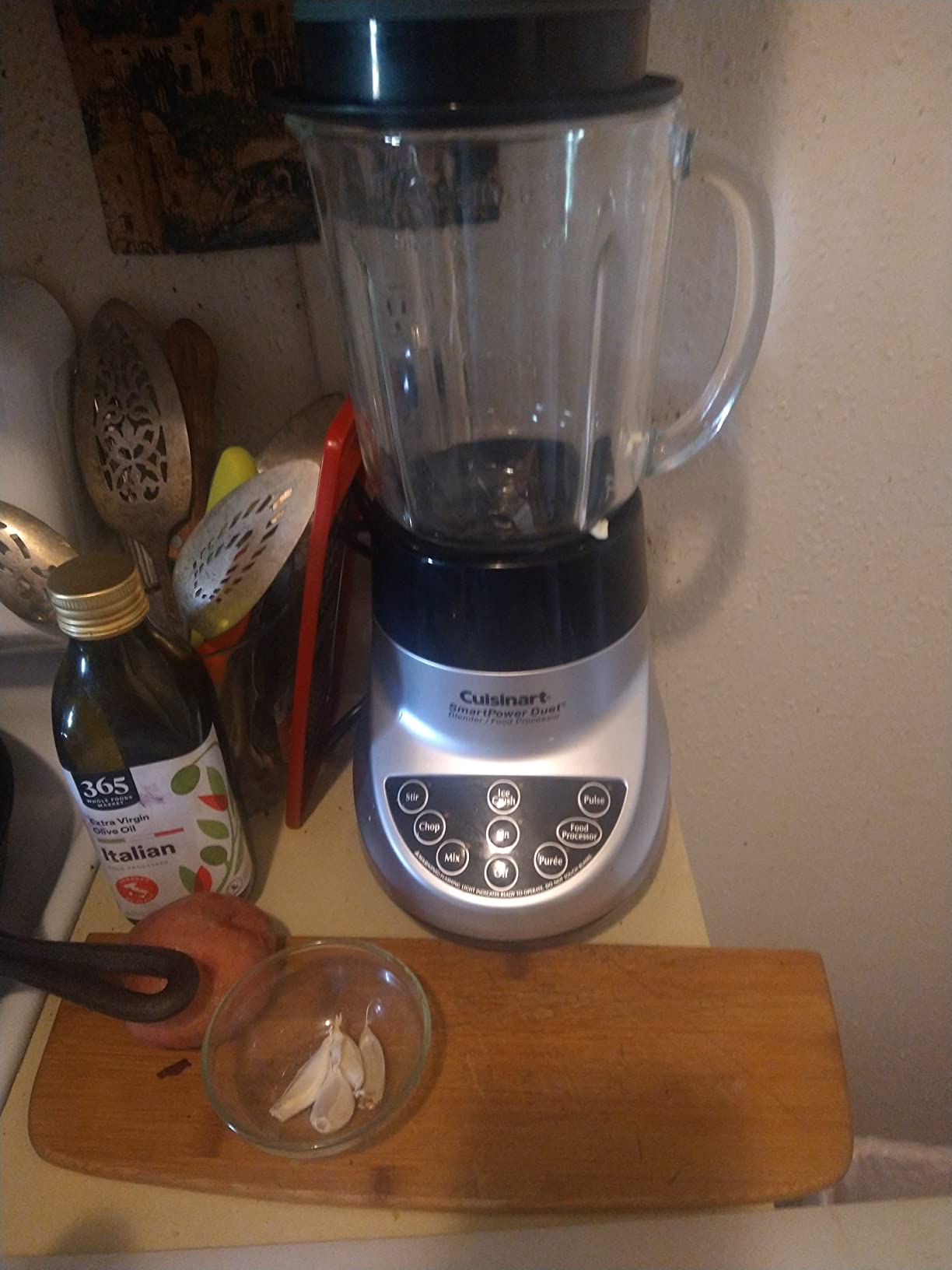 Cuisinart BFP-703BC Smart Power Duet Blender/Food Processor, Brushed Chrome, 3 cup, count of 6 - Customer Photo 2