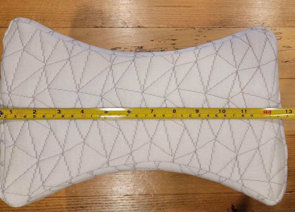 Coop Home Goods Leg Support & Knee Pillow for Side Sleeper, Adjustable Soft Orthopedic Leg Pillow for Sleeping, Pregnancy, Sciatica, Back, Hip and Joint Support with Washable Cover - Customer Photo 5