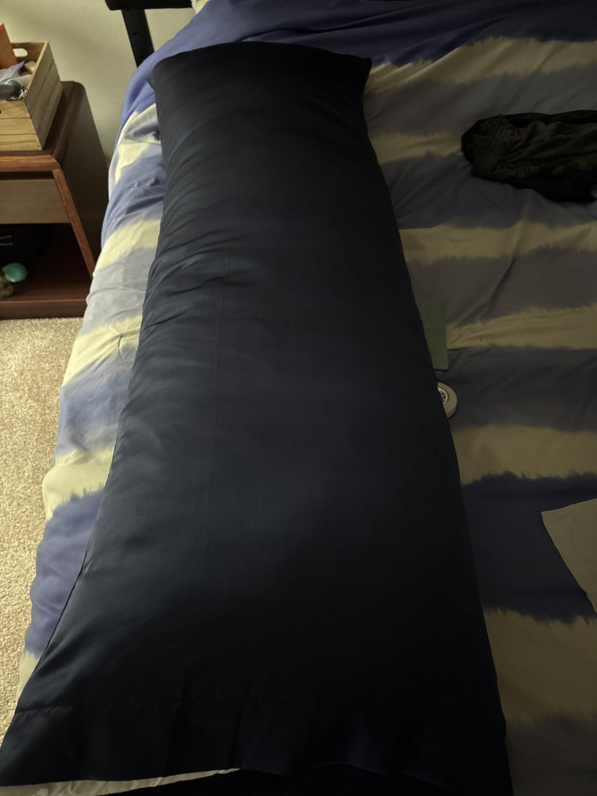 Utopia Bedding Full Body Pillow for Adults (White, 20 x 54 Inch), Long Pillow Insert for Sleeping, Ideal for Side Sleepers - Customer Photo 1
