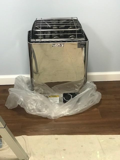 Finlandia FLB-45 Sauna Heater, 4.5kw 240v/1ph, Maximum 210 cubic feet - Customer Photo 1