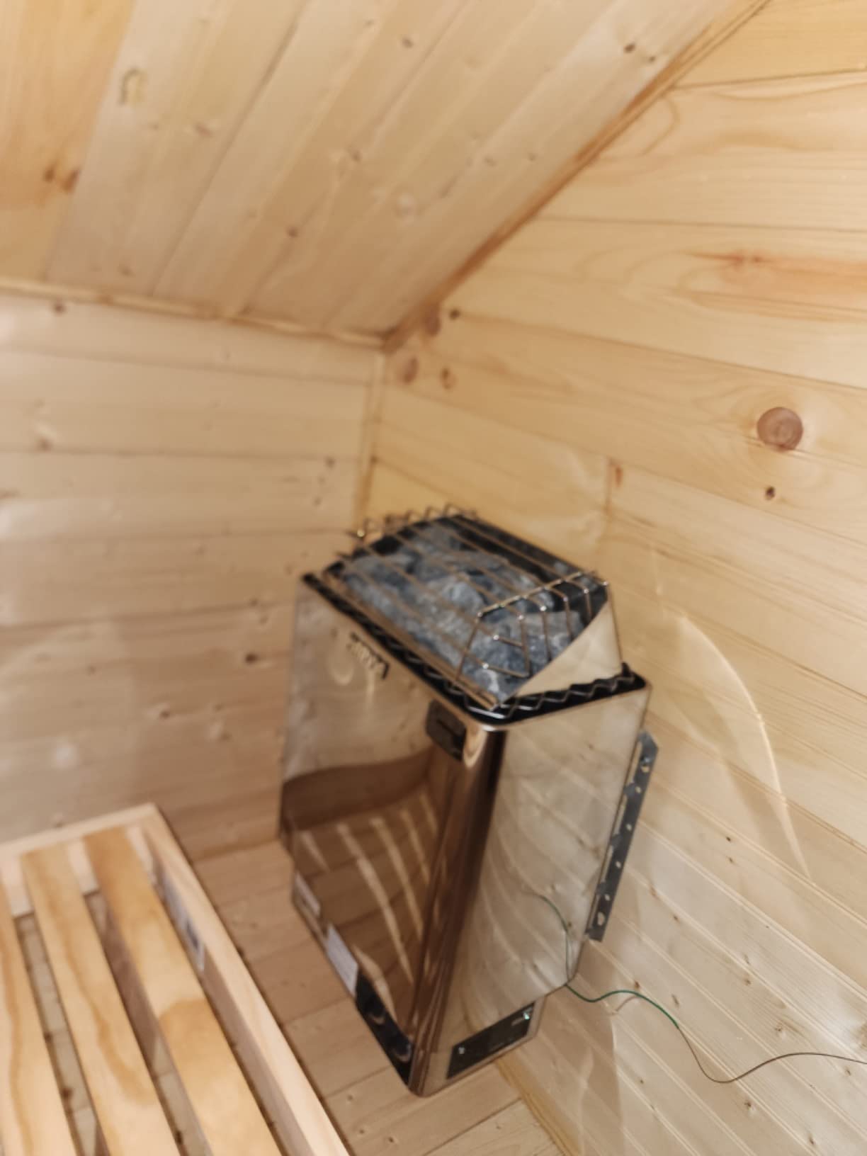 Finlandia FLB-60 Sauna Heater, 6kw 240v/1ph, Maximum 300 cubic feet - Customer Photo 2