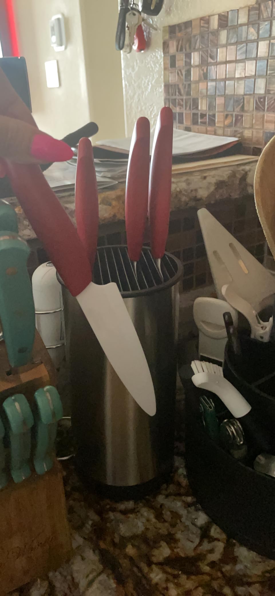 Kyocera's Revolution 4-Piece Ceramic Knife Set: Ceramic Chef Knife For Your Cooking Needs, 7