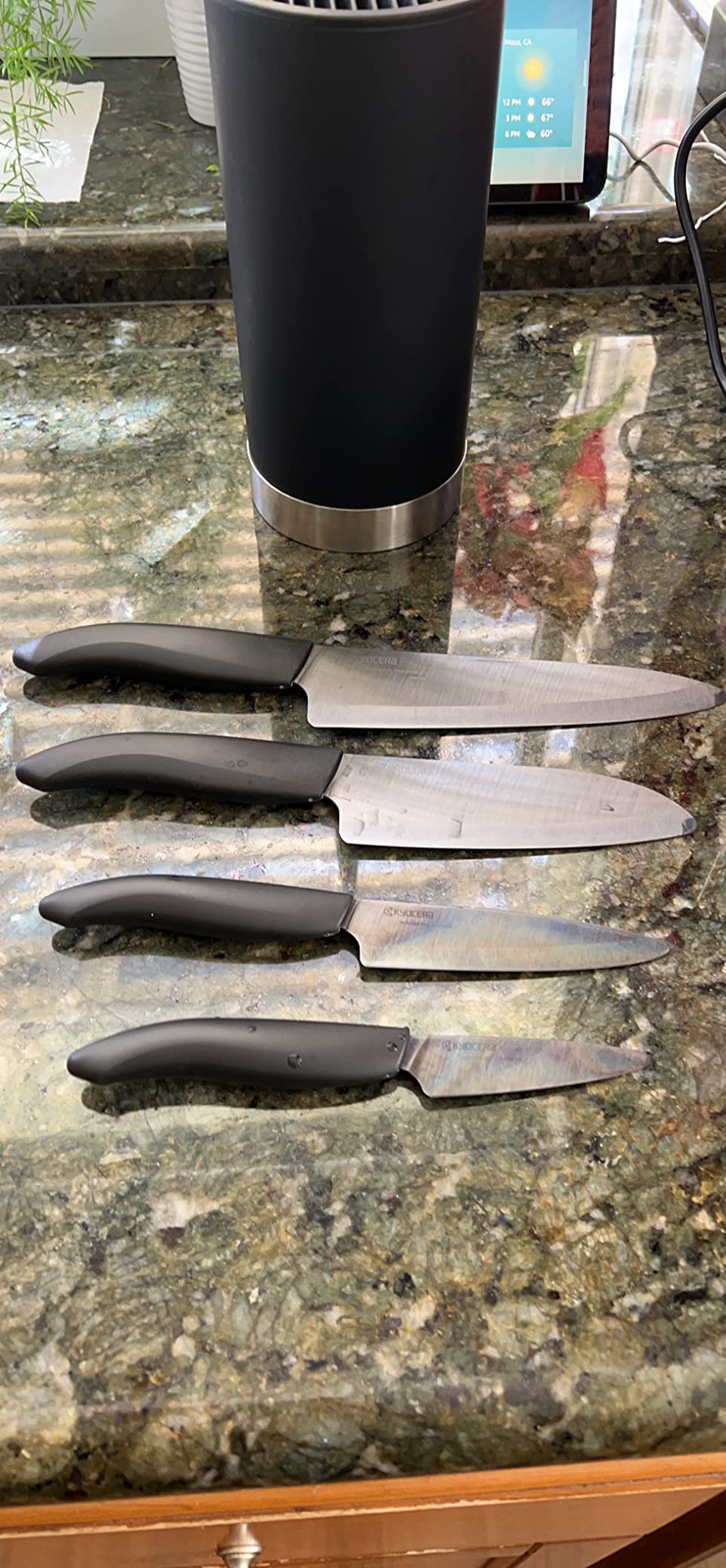 Kyocera's Revolution 4-Piece Ceramic Knife Set: Ceramic Chef Knife For Your Cooking Needs, 7