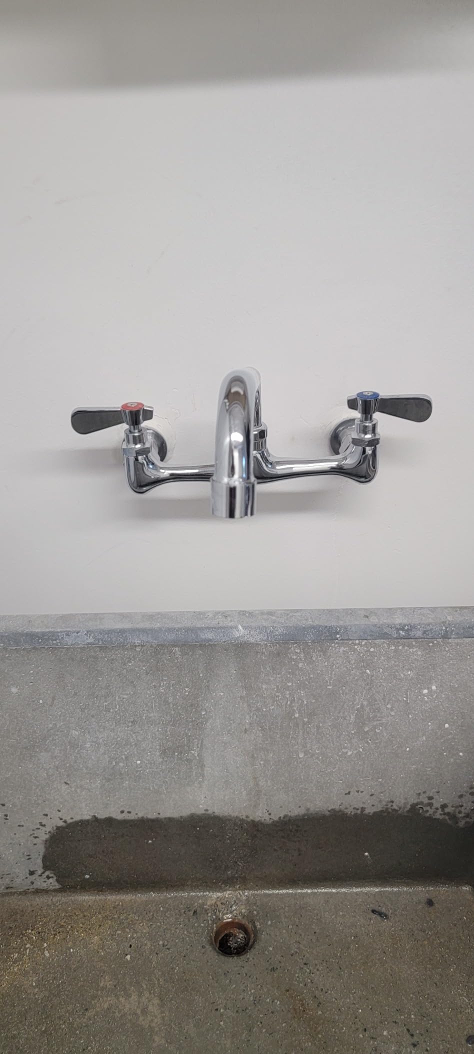 Kitchen Faucet Wall Mount Commercial Sink Faucet Kitchen Utility Laundry 8