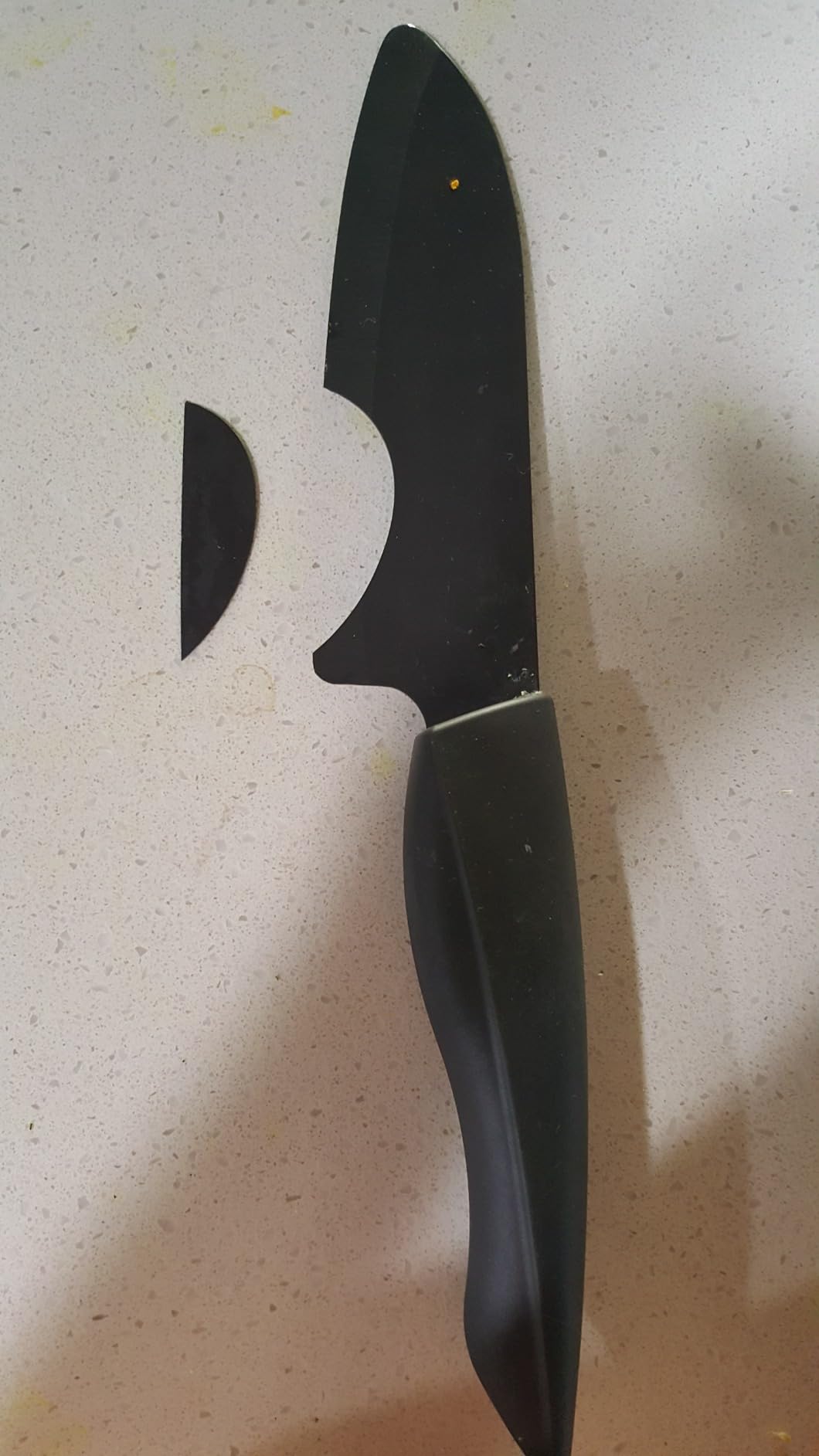Kyocera Innovation Series 4Piece Ceramic Knife Set, Black Blade, Black Handle - Customer Photo 2