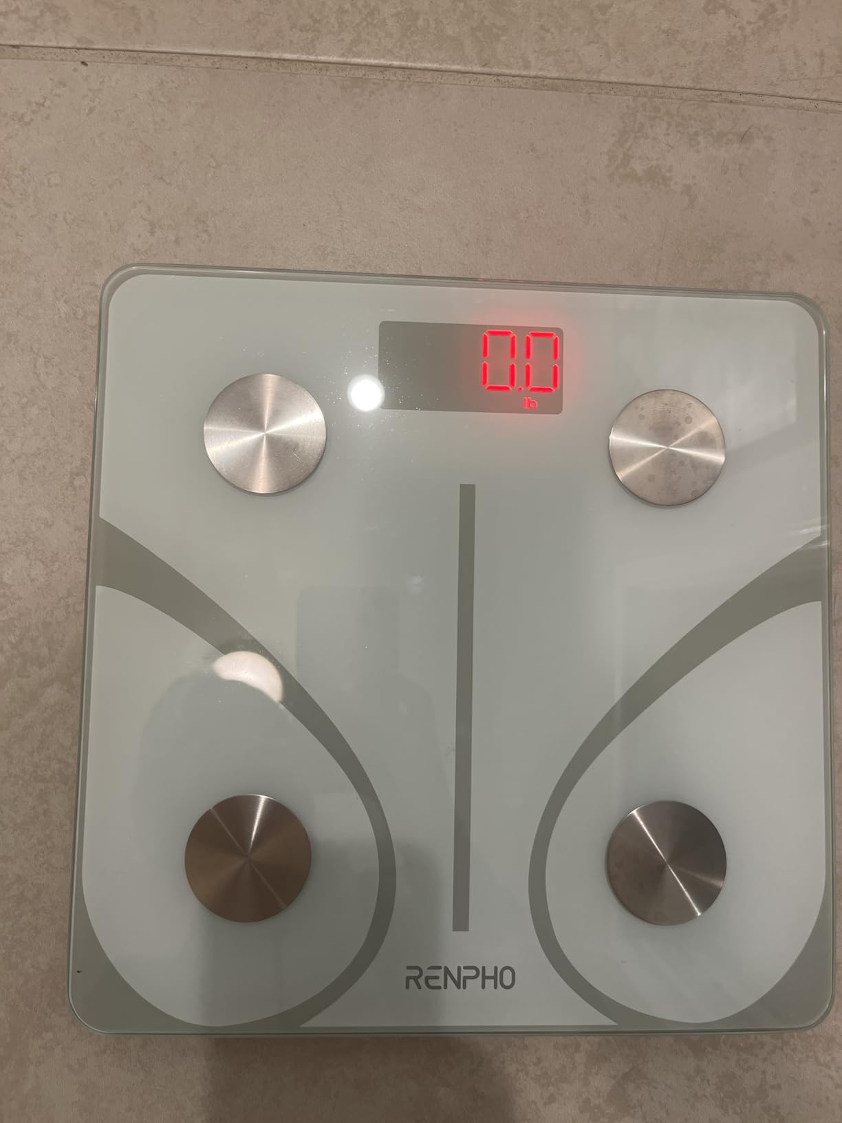 RENPHO Smart Scale for Body Weight, Digital Bathroom Scale BMI Weighing Bluetooth Body Fat Physician Scale, Body Composition Monitor Health Analyzer with Smartphone App, 400 lbs - Elis 1 - Customer Photo 1