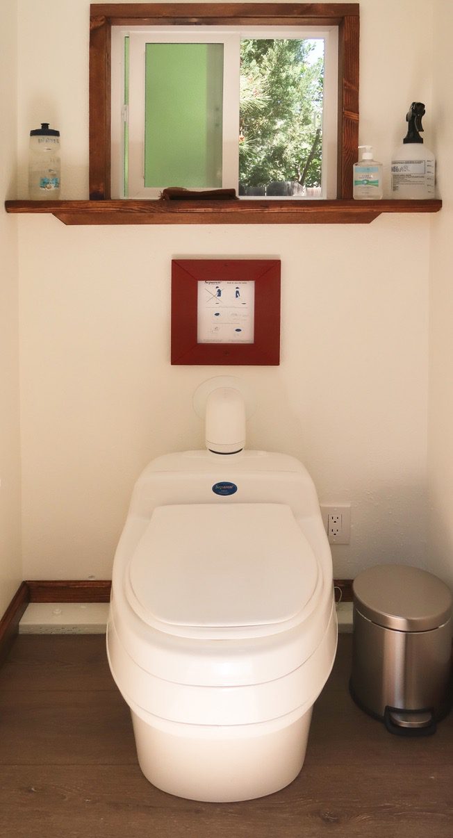 Compost Toilet Separett Villa Urine Diverting High Capacity - Customer Photo 1