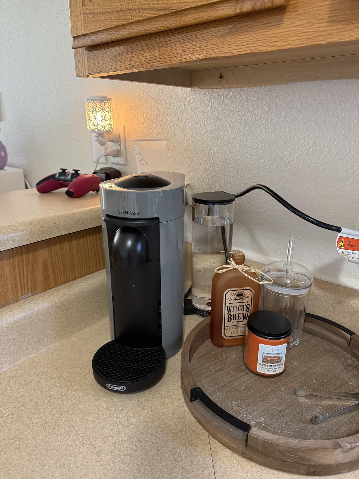 Nespresso Vertuo Plus Coffee and Espresso Maker by De'Longhi, Grey - Customer Photo 2