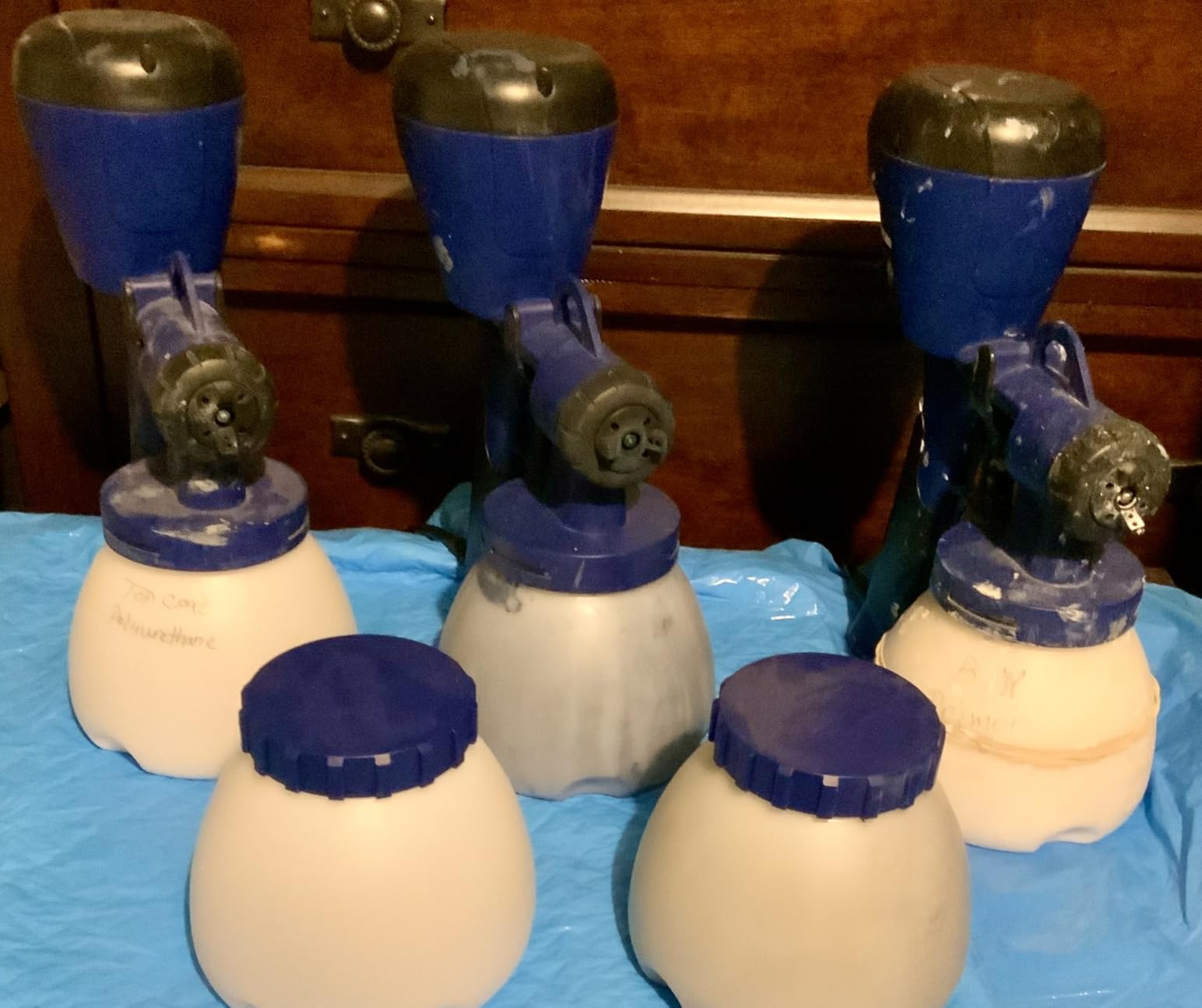 HomeRight C800971.A Super Finish Max, Includes 3 Brass Spray Tips, 3 Spray Patterns, Easy to Clean HVLP Paint Sprayer, Great for Furniture, Cabinets, Trim & More, Sprays Stains, Sealers & Latex Paints - Customer Photo 2