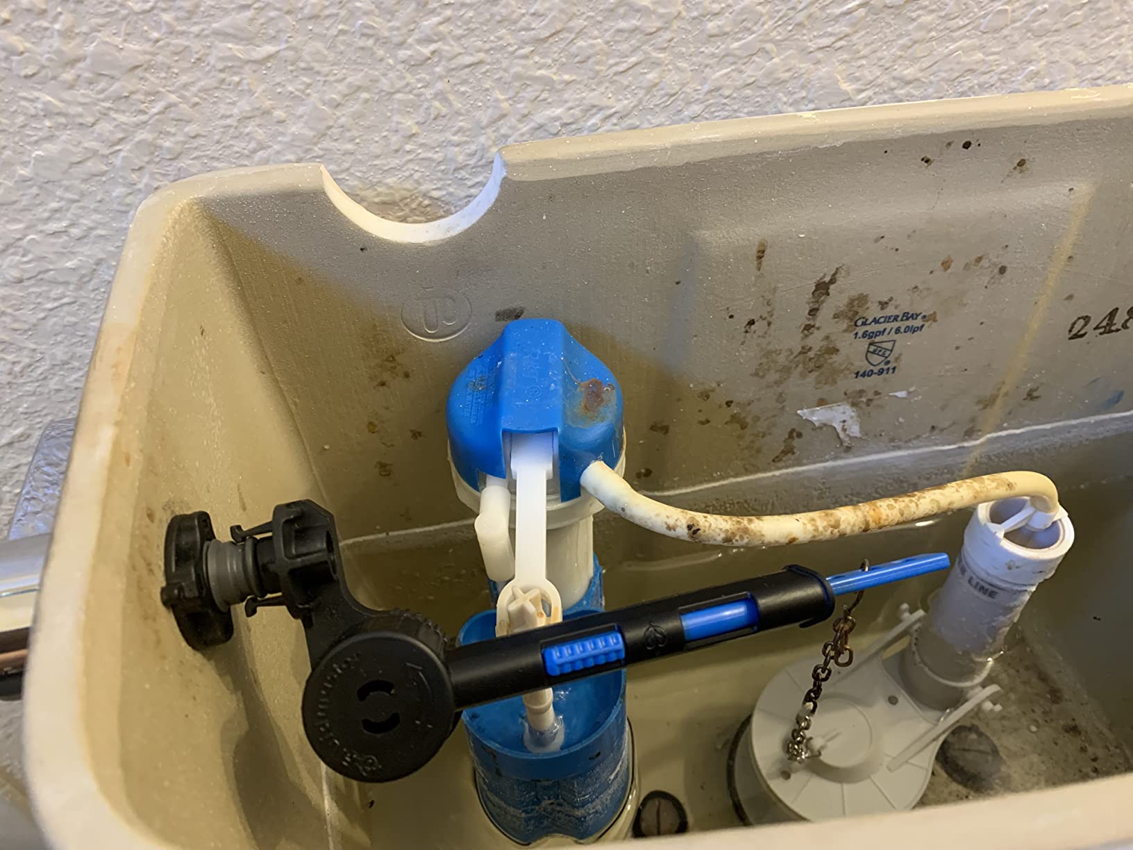 Fluidmaster 640 PERFECT FIT Universal Toilet Tank Flush Lever Customer Review Fluidmaster 640 PERFECT FIT Universal Toilet Tank Flush Lever - Customer Photo 2