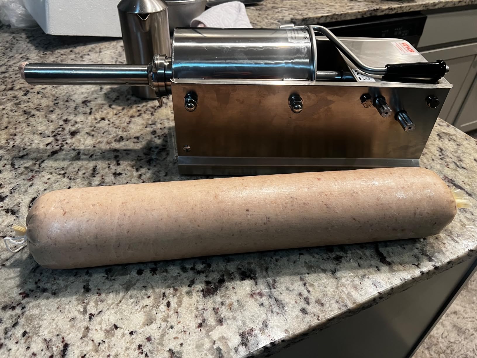 LEM Products BigBite #22 Meat Grinder, 1.0 HP Stainless Steel Electric Meat Grinder Machine, Ideal for Heavy Use - Customer Photo 2