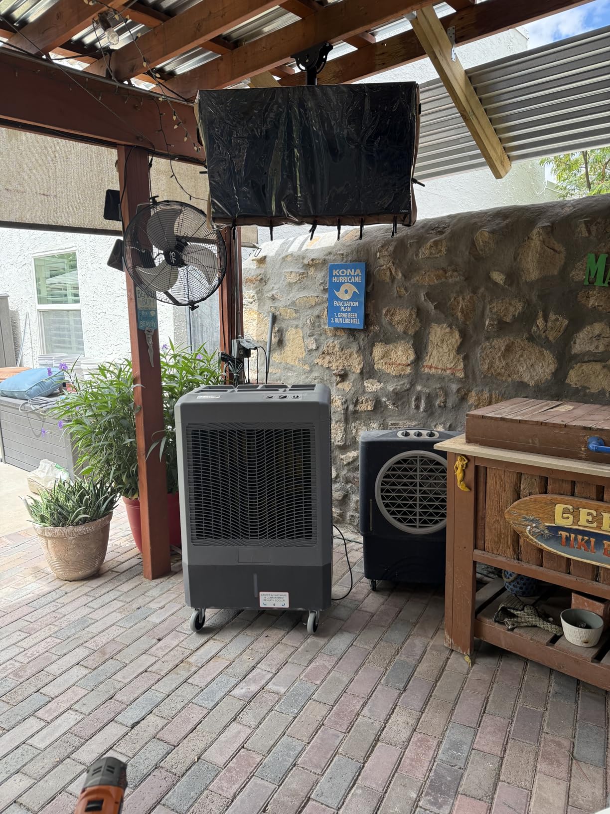 Hessaire MC18M Evaporative Air Cooler - Customer Photo 2