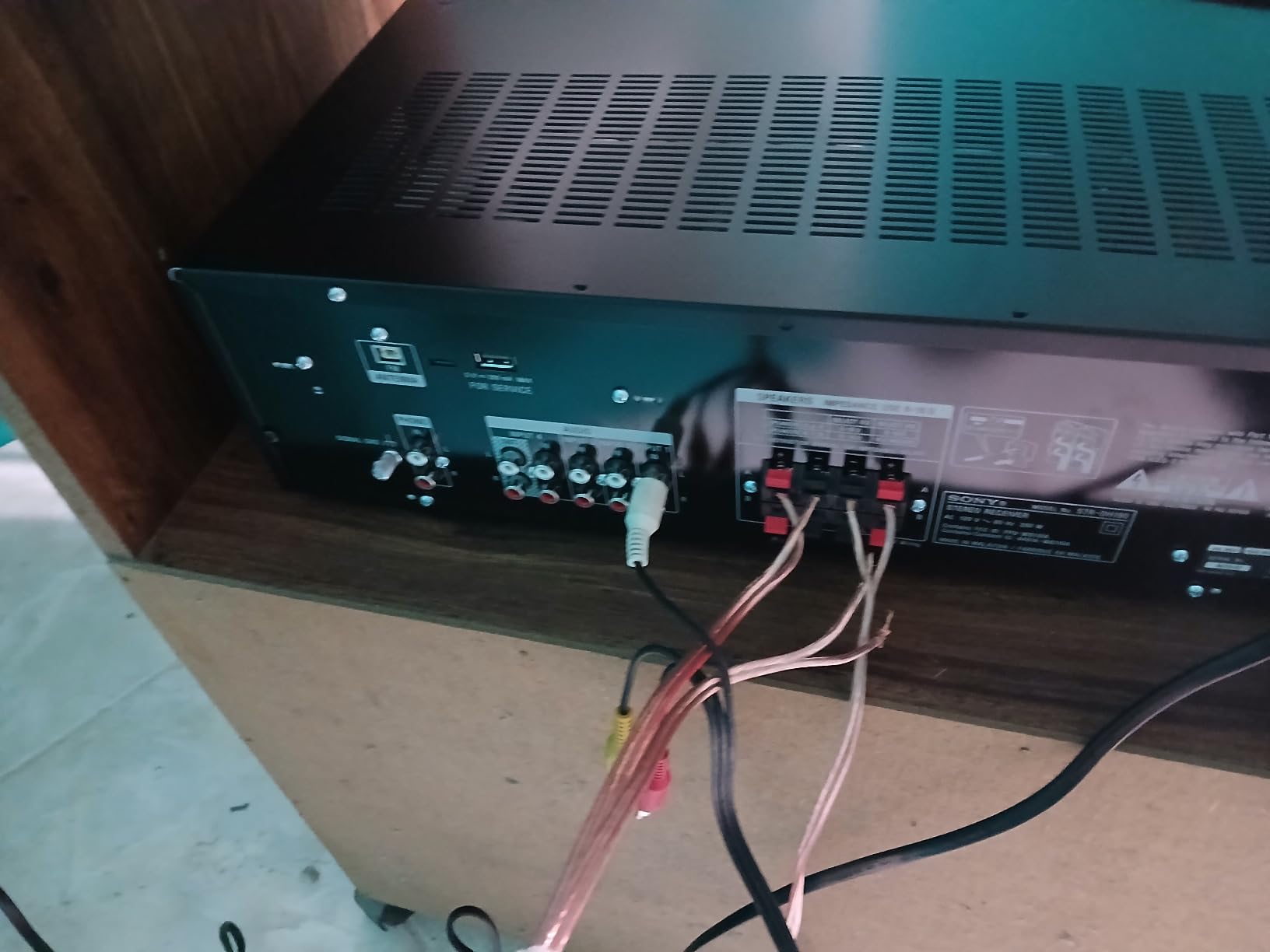 Sony STRDH190 2-ch Home Stereo Receiver with Phono Inputs & Bluetooth Black - Customer Photo 2