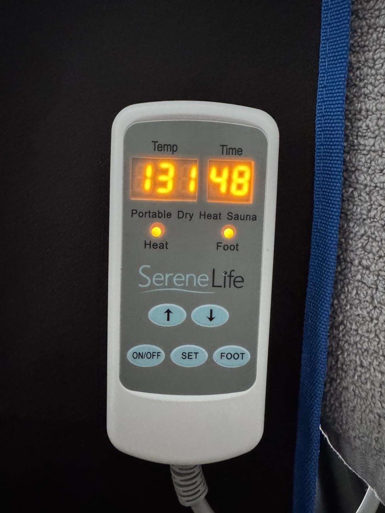 SereneLife Portable Sauna Box for Home, Infrared Sauna Tent with Heated Foot Pad and Folding Chair, Remote Control In-Home Spa, 38