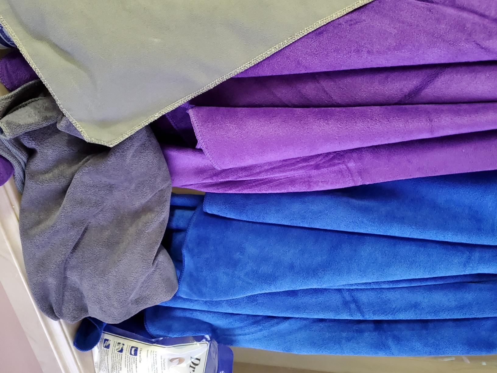 JML Microfiber Bath Towel Sets (6 Pack, 27
