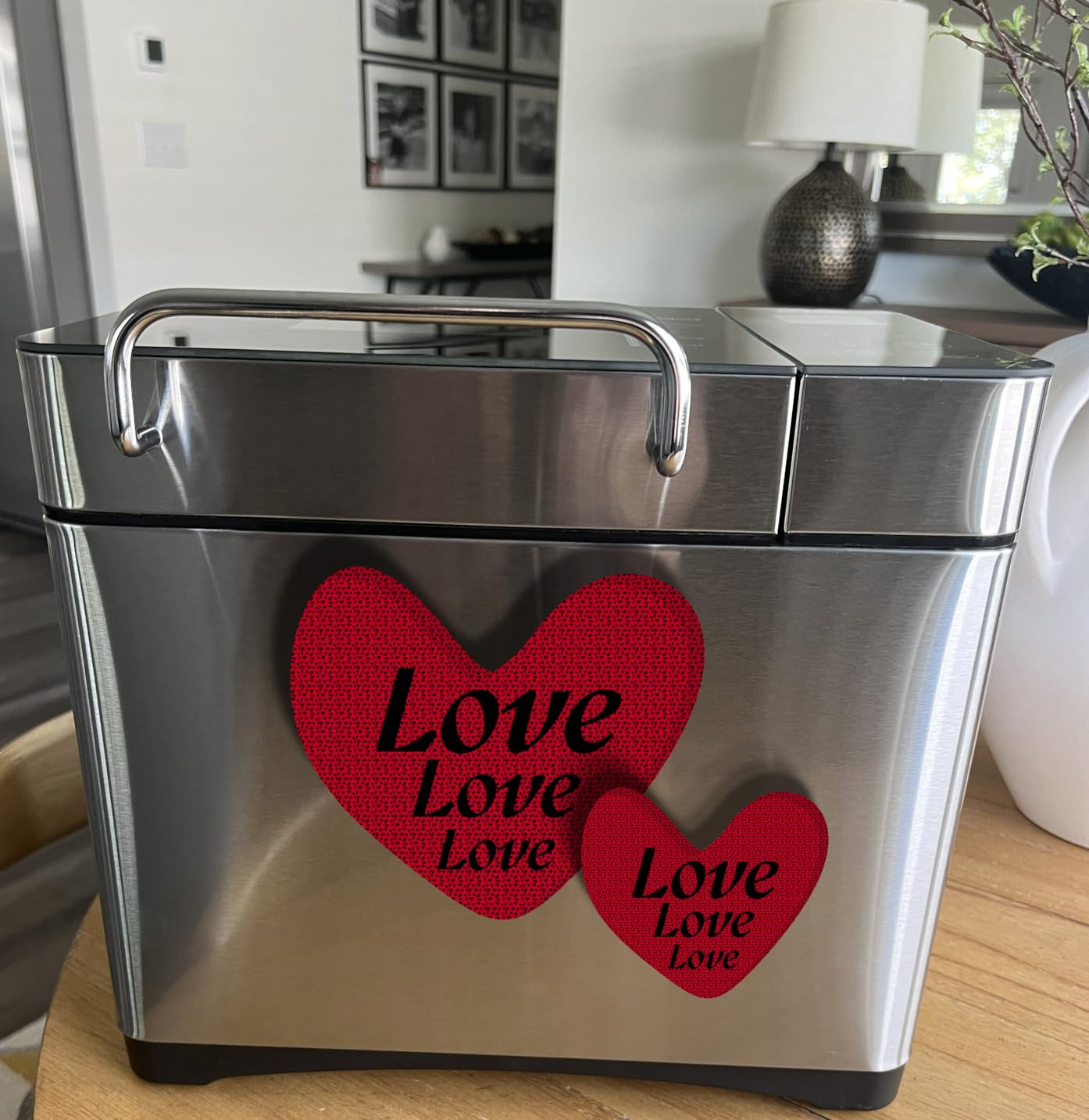 KBS Pro Stainless Steel Bread Machine, 2LB 17-in-1 Programmable XL Bread Maker with Fruit Nut Dispenser, Nonstick Ceramic Pan& Digital Touch Panel, 3 Loaf Sizes 3 Crust Colors, Reserve& Keep Warm Set - Customer Photo 2