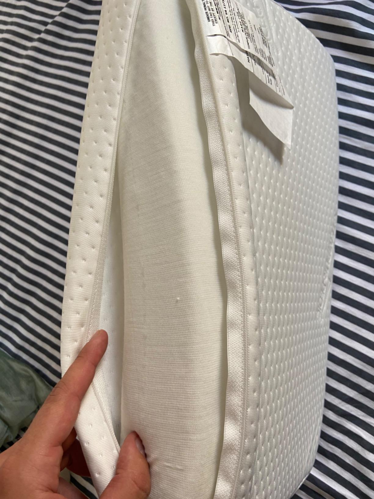 Tempur-Pedic TEMPUR-Ergo Neck Pillow, Medium Profile, White - Customer Photo 2