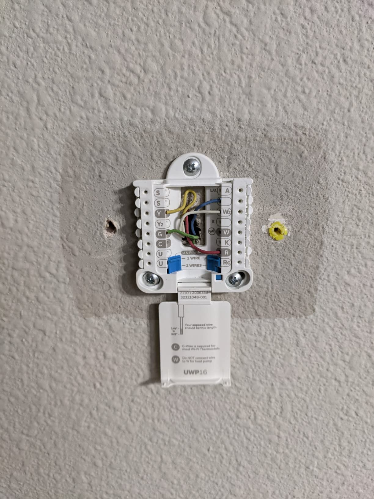 Honeywell TH6320ZW2003 T6 Pro Series Z-Wave Stat Thermostat, Smart Home - Customer Photo 2