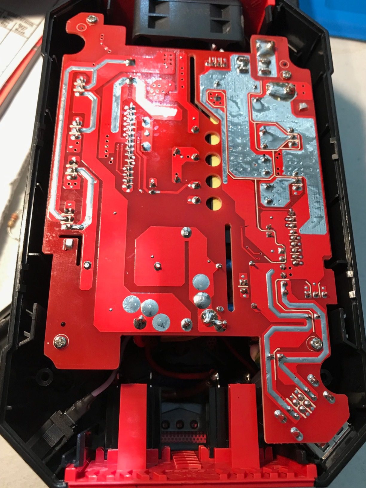 BESTEK Pure Sine Wave Power Inverter - 300W Car Plug in Charger Outlet DC 12V to 110V AC - Cigarette Lighter Adapter with 4.8A Dual USB Fast Charging Ports for Laptop - Aluminum Housing - Black - Customer Photo 1