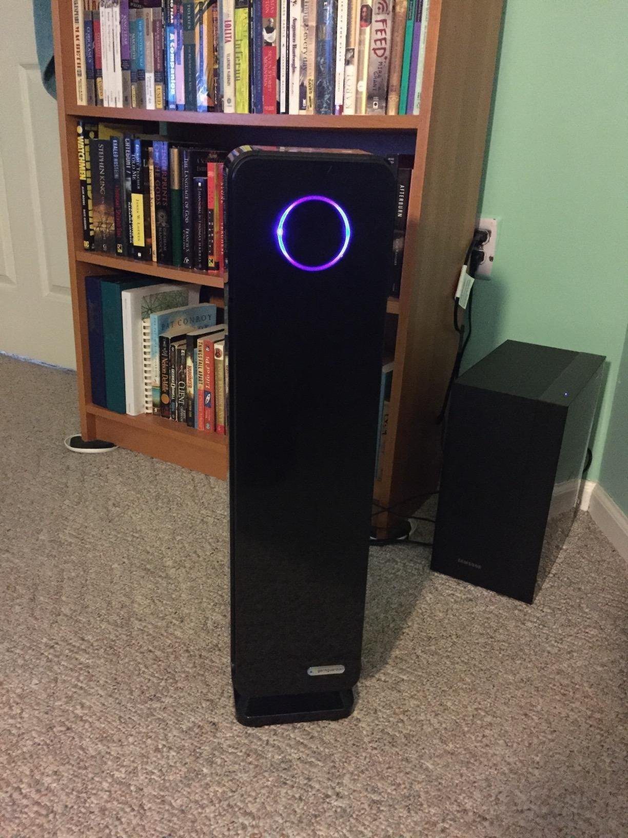 GermGuardian Air Purifier for Homes with Pets, H13 Pet HEPA Filter, Removes Pet Dander, Dust, Allergens, Smoke, Pollen, Odors, Mold, UV-C Light Helps Reduce Germs, 22 Inch, White, AC4300WPT - Customer Photo 2