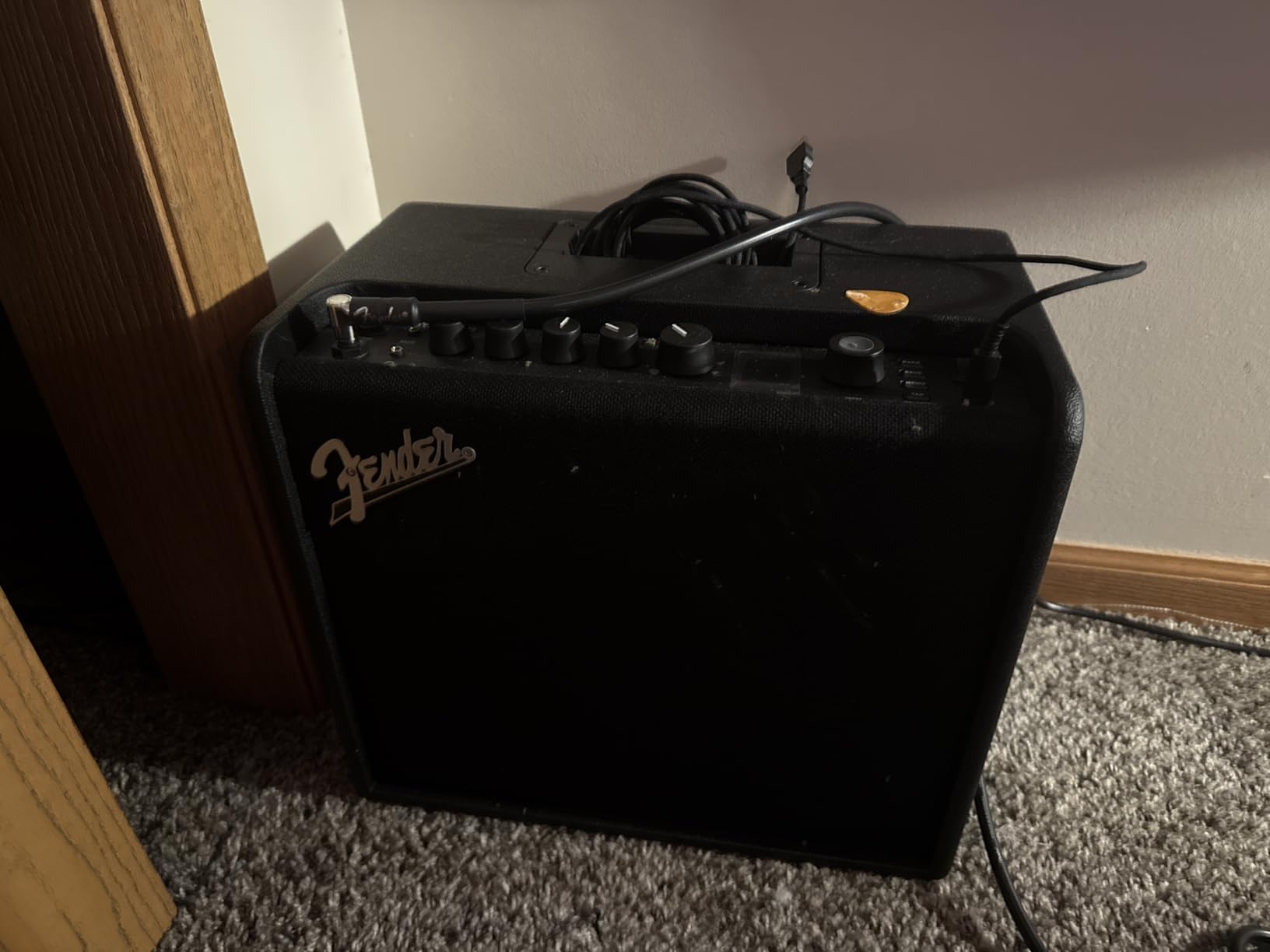 Fender Mustang LT25 Guitar Amp, 25-Watt Combo Amp, with 2-Year Warranty, 30 Preset Effects with USB Audio Interface for Recording - Customer Photo 1