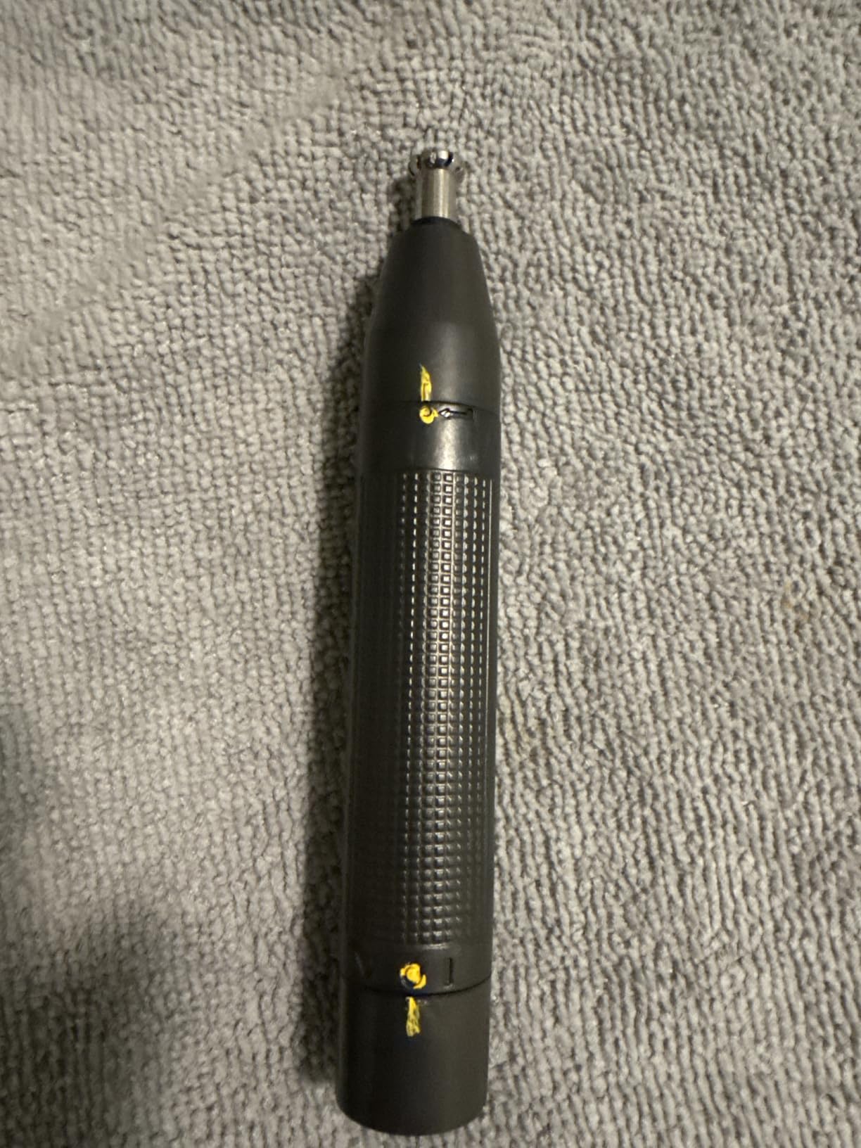ConairMan Nose Hair Trimmer for Men, For Nose, Ear, and Eyebrows, Patent 360 Bevel Blade for No Pull, No Snag Trimming Experience, Cordless Lithium-Powered Trimmer with Drawstring Bag - Customer Photo 2