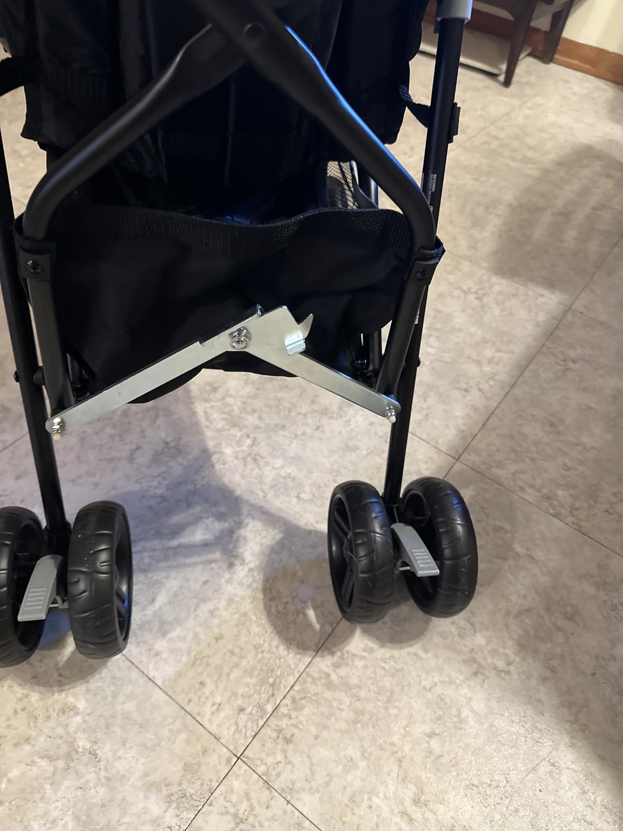 Ingenuity3D Mini Convenience Stroller – Lightweight Stroller with Compact Fold, Multi-Position Recline, Canopy with Pop Out Sun Visor and More – Umbrella Stroller for Travel and More, Gray - Customer Photo 1