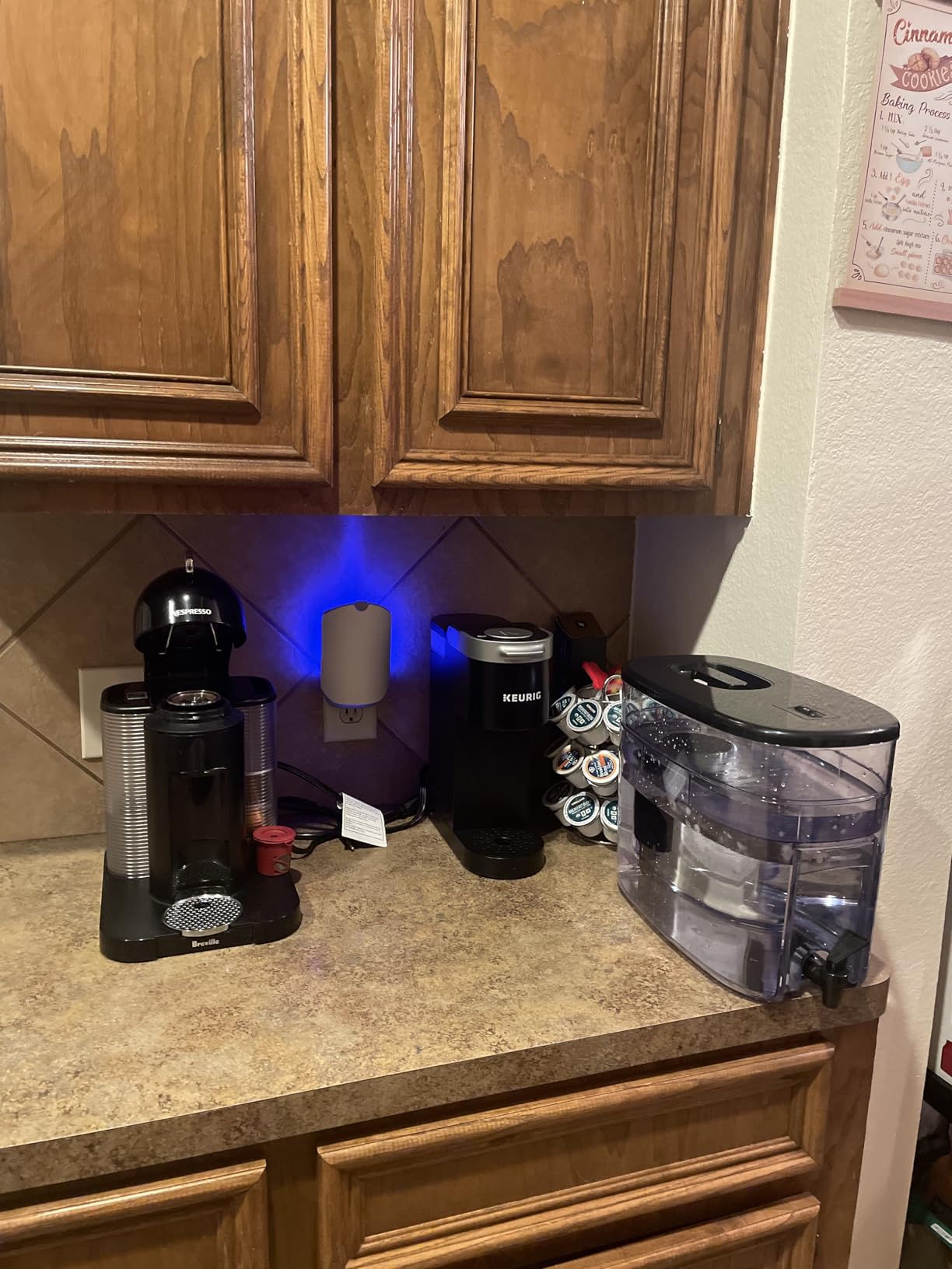 Invigorated Water - Alkaline Countertop Water Filter Dispenser, Large 52-Cup Capacity, Mineralized Alkaline Water, BPA-Free, 96 Gallons/Filter (White, 3 Filters Included) - Customer Photo 2