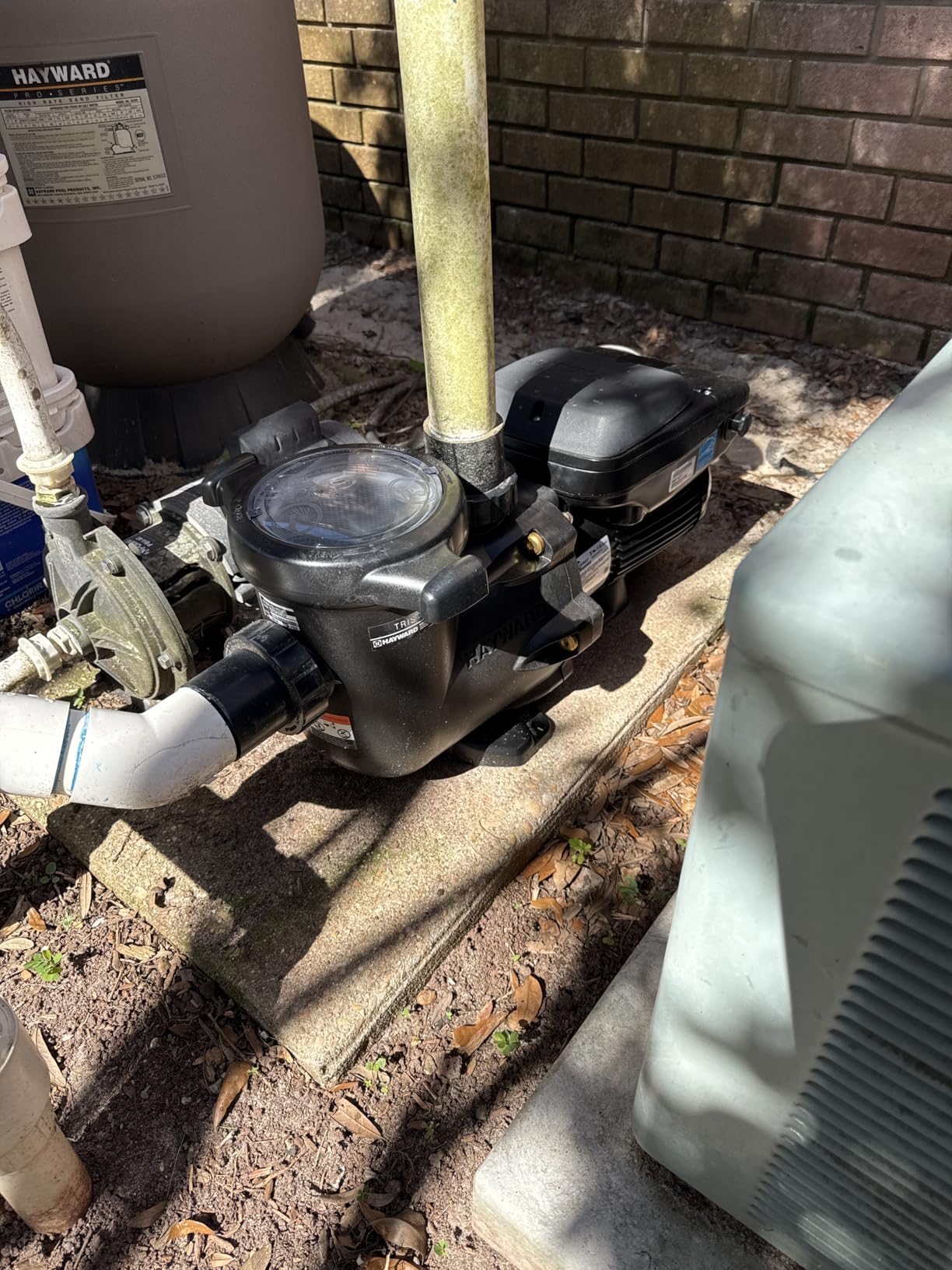 Hayward Pool Pump, 1.85 HP (W3SP3202VSP), Black - Customer Photo 2