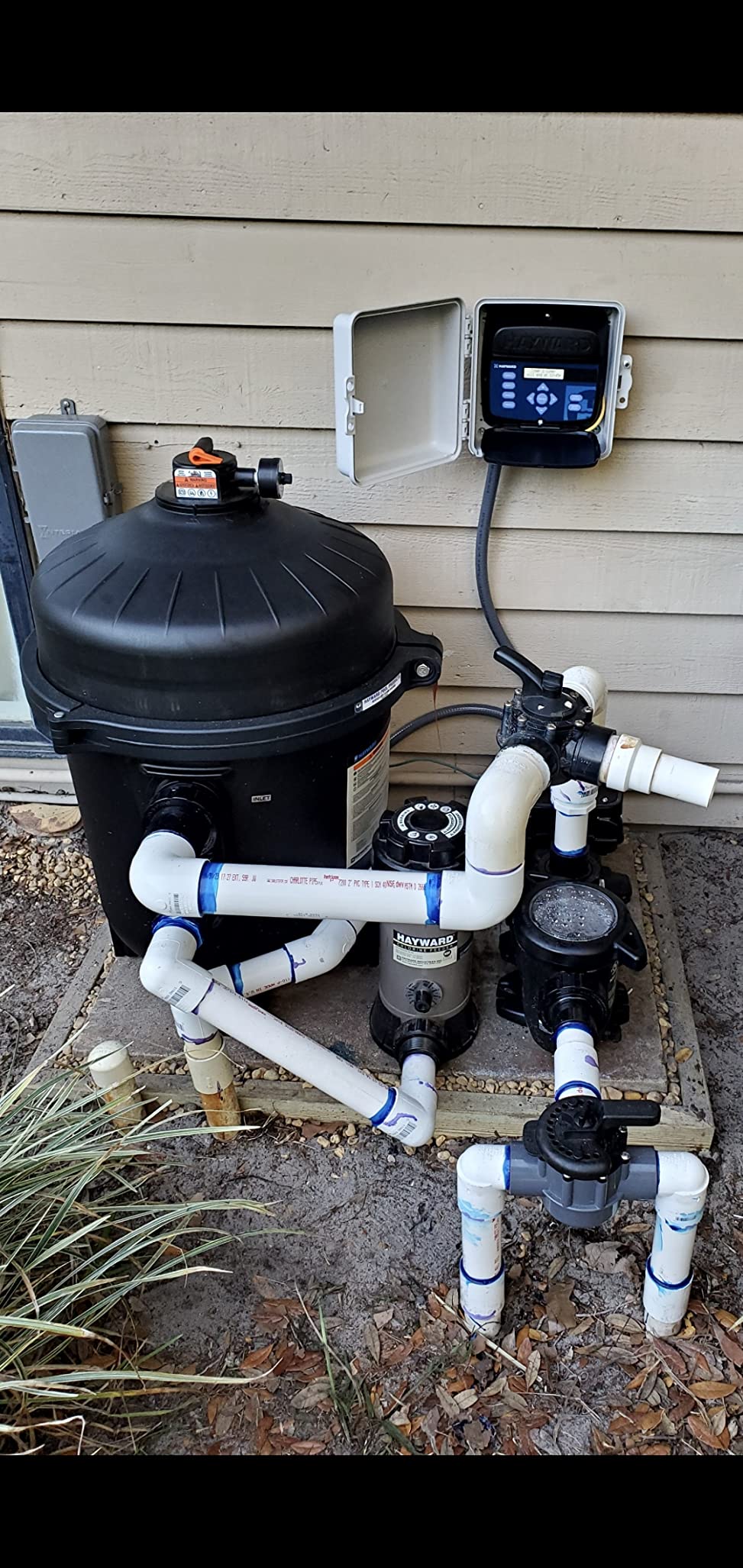 Hayward W3SP2303VSP MaxFlo VS Variable-Speed Pool Pump, Black - Customer Photo 1