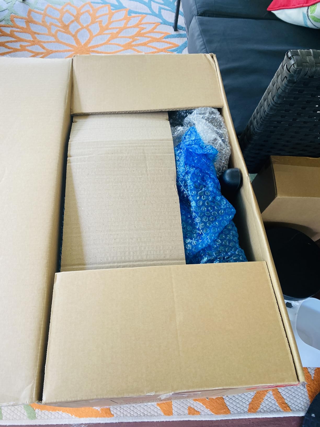 Furmax Office Executive Chair High Back Adjustable Managerial Home Desk Chair with Lumbar Support - Customer Photo 1