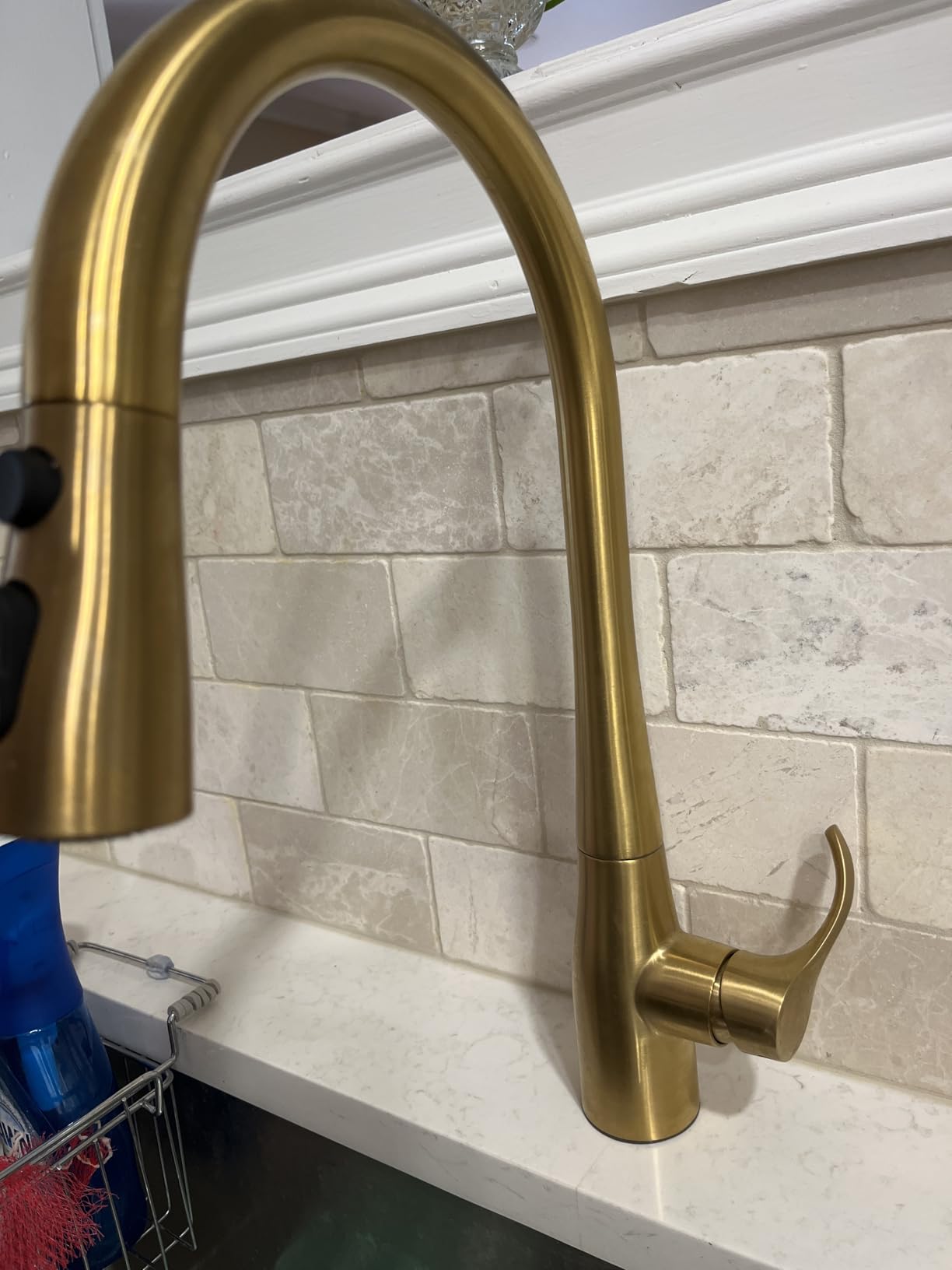 KOHLER Simplice Response Touchless Pull Down Kitchen Faucet in Stainless Steel, K-22036-VS - Customer Photo 1