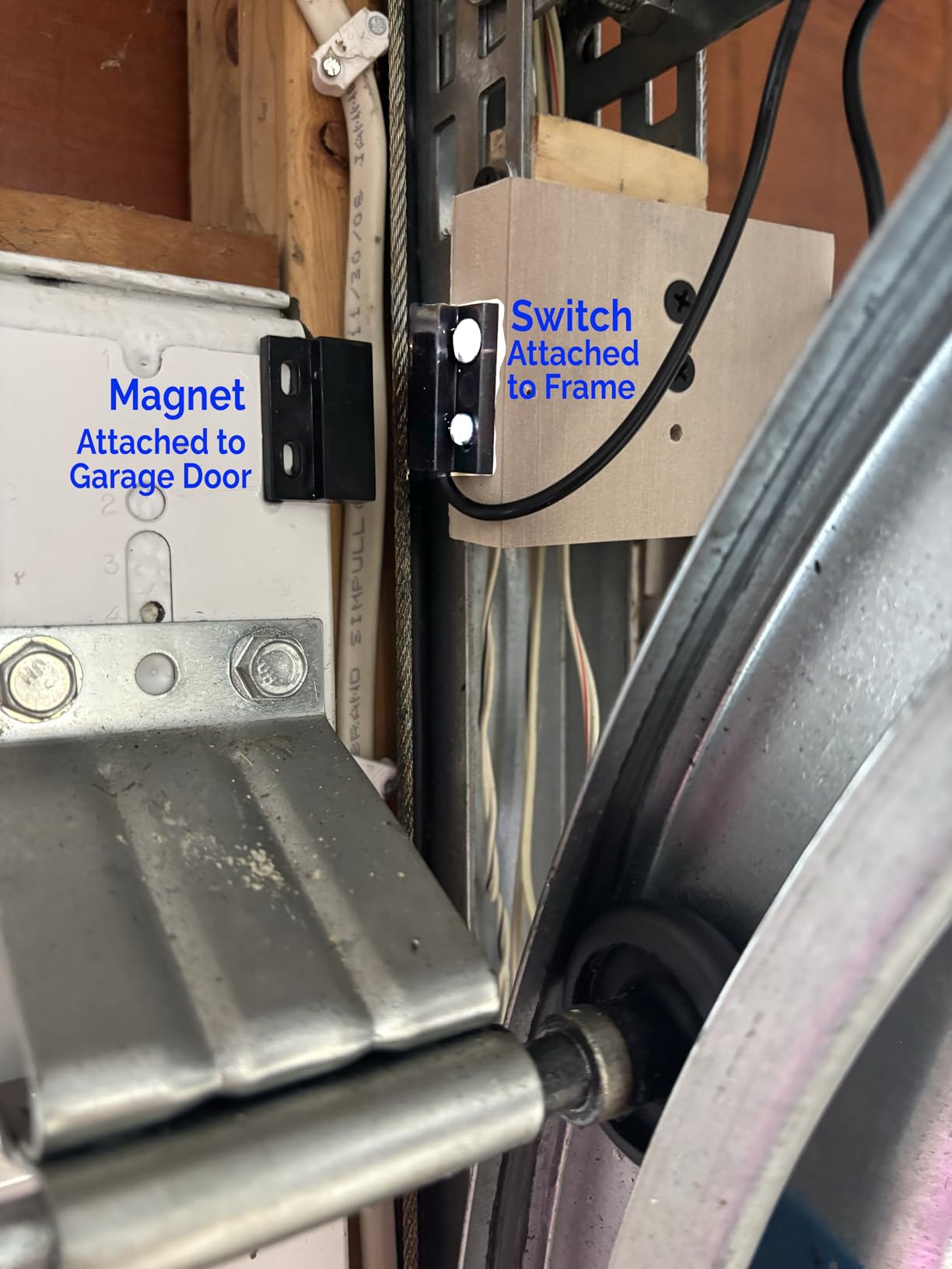 Smart Garage Door Opener - Universal WiFi Remote Controller Compatible with Alexa, Google Home, iPhone, Siri, Android, Door Left Open Alert, Door Security Systems, Updated Model - Customer Photo 2